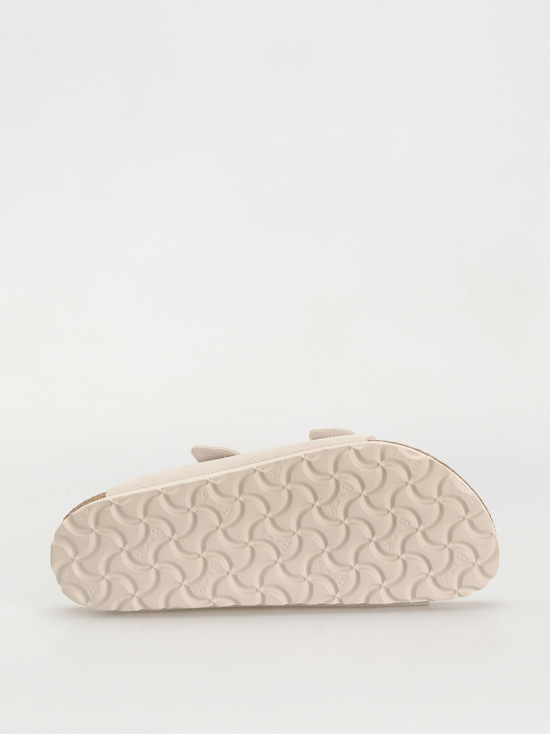 Шльопанці Birkenstock Arizona Suede Leather Narrow Wmn (antique white)