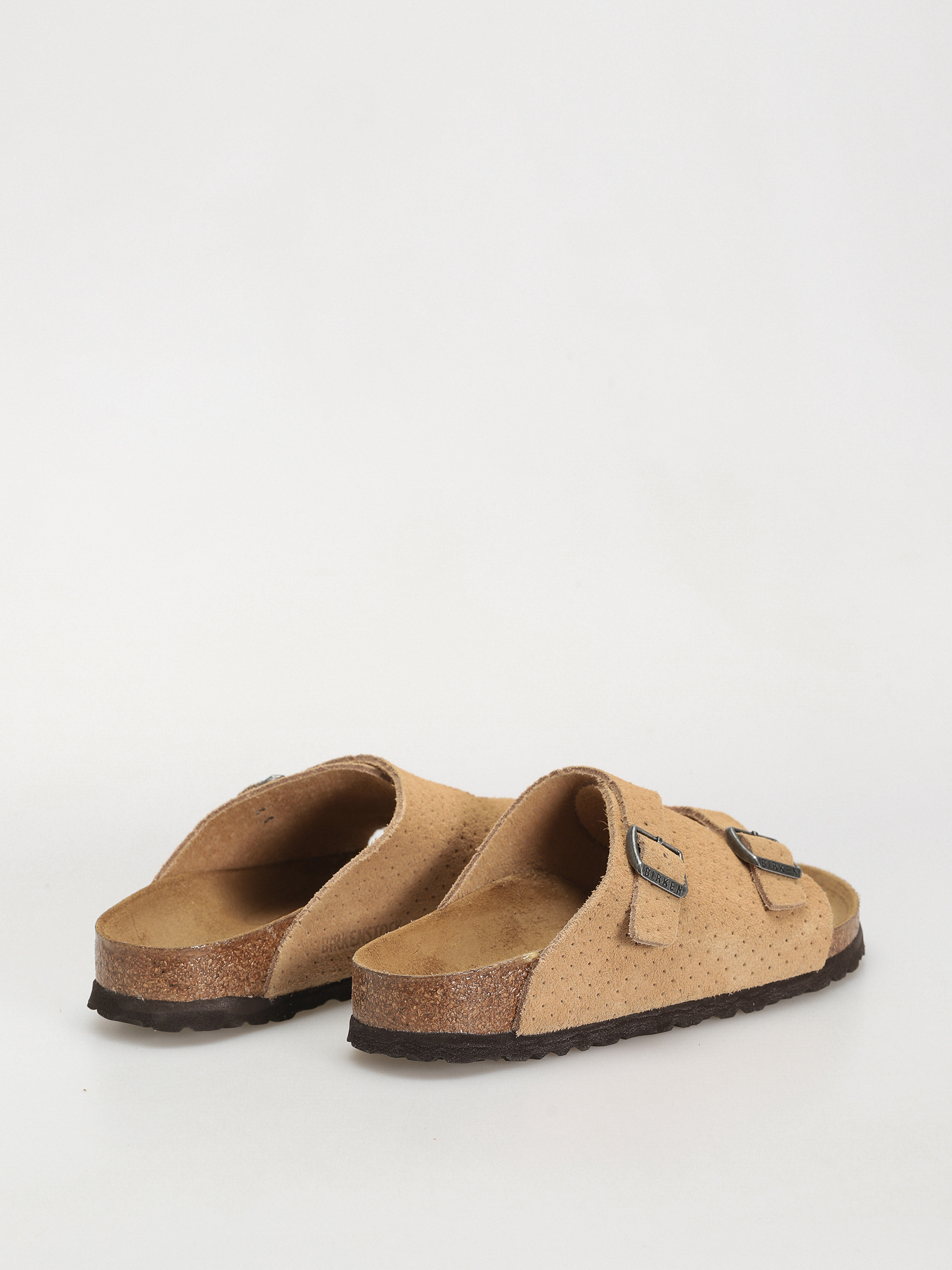 Шльопанці Birkenstock Zurich Suede Embossed Narrow Wmn (emboss dots new beige)