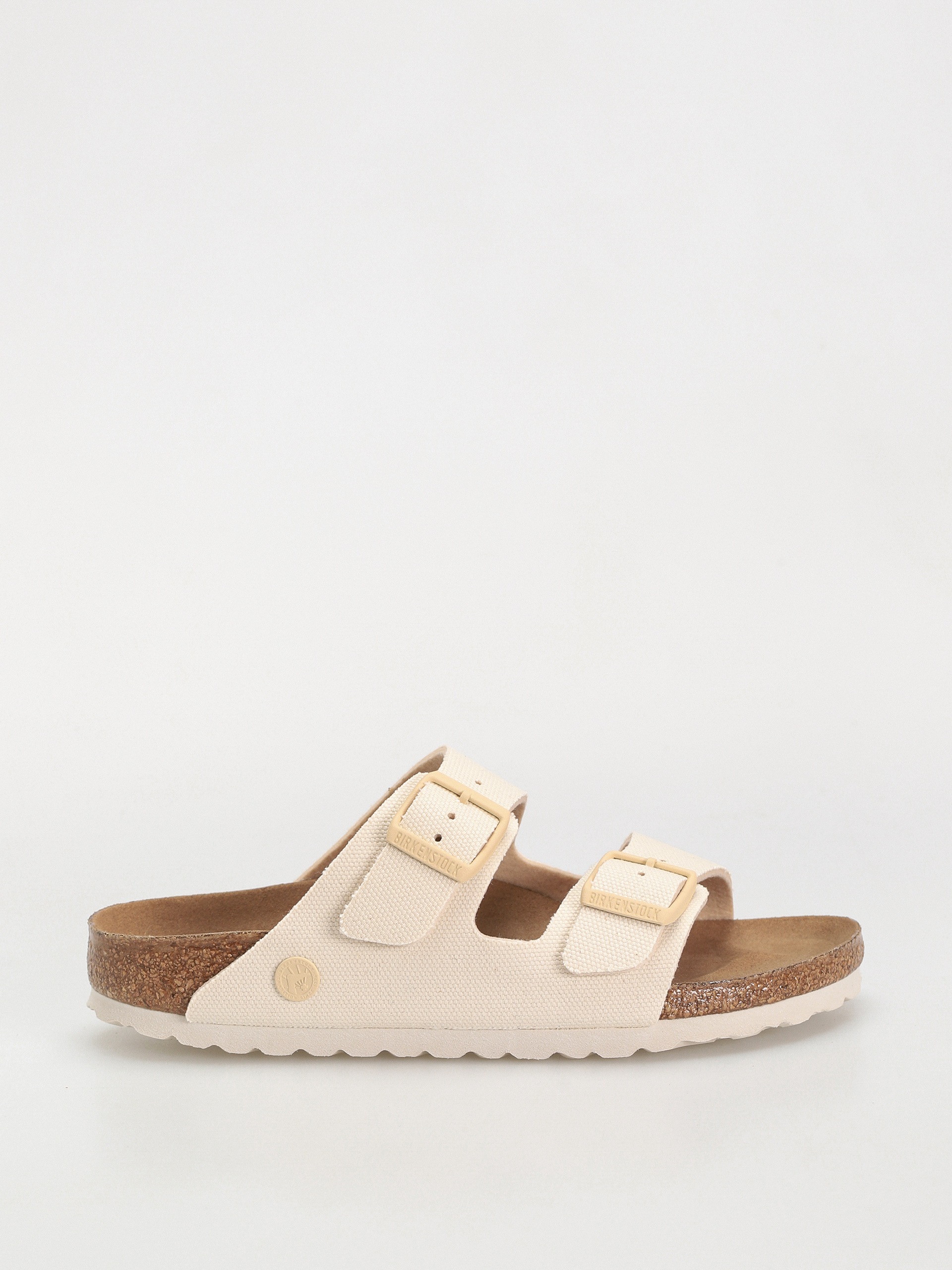 Шльопанці Birkenstock Arizona Vegan Narrow Wmn - бежевий (eggshell)