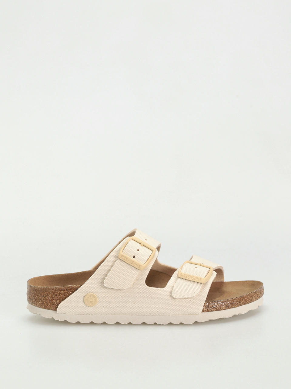 Шльопанці Birkenstock Arizona Vegan Narrow Wmn (eggshell)