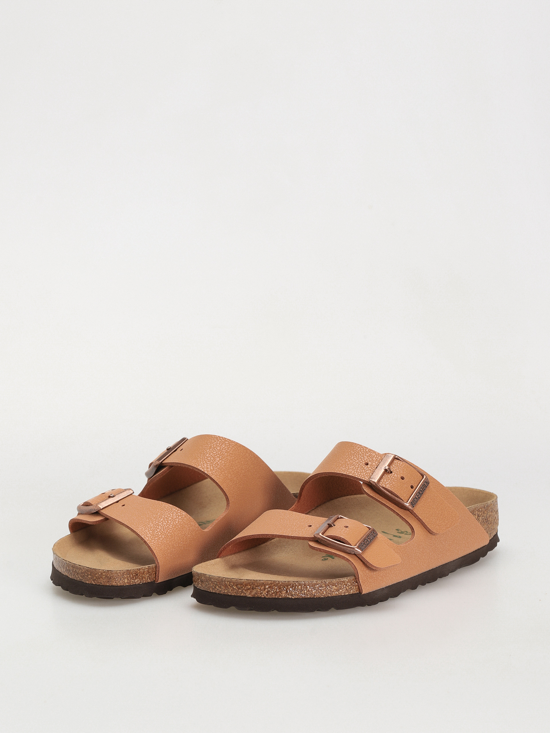Шльопанці Birkenstock Arizona Birko Flor Nubuck Narrow Wmn (pecan)
