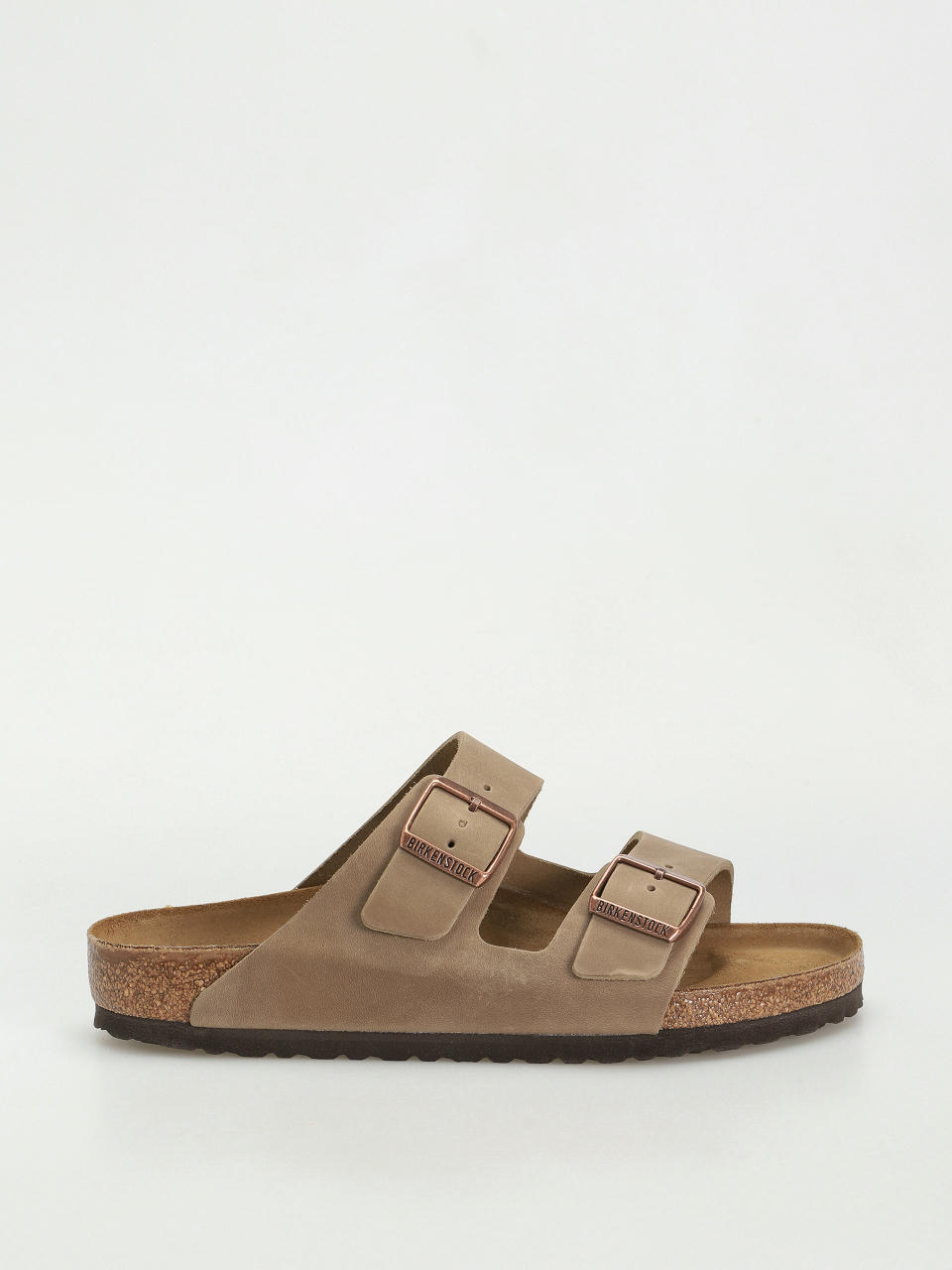 Шльопанці Birkenstock Arizona Oiled Leather Regular (tobacco brown)