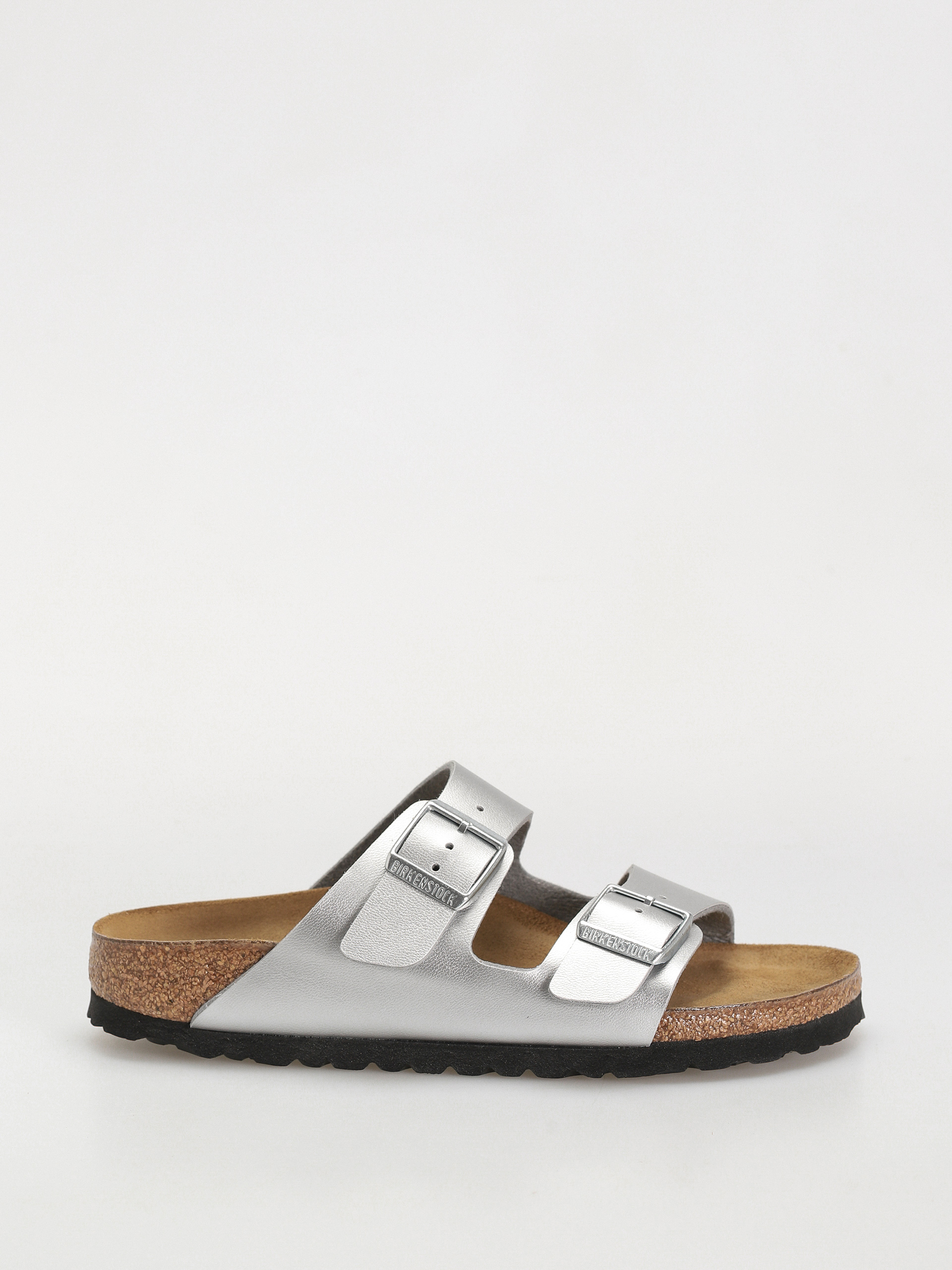 u0428u043bu044cu043eu043fu0430u043du0446u0456 Birkenstock Arizona Birko Flor Narrow Wmn (silver)