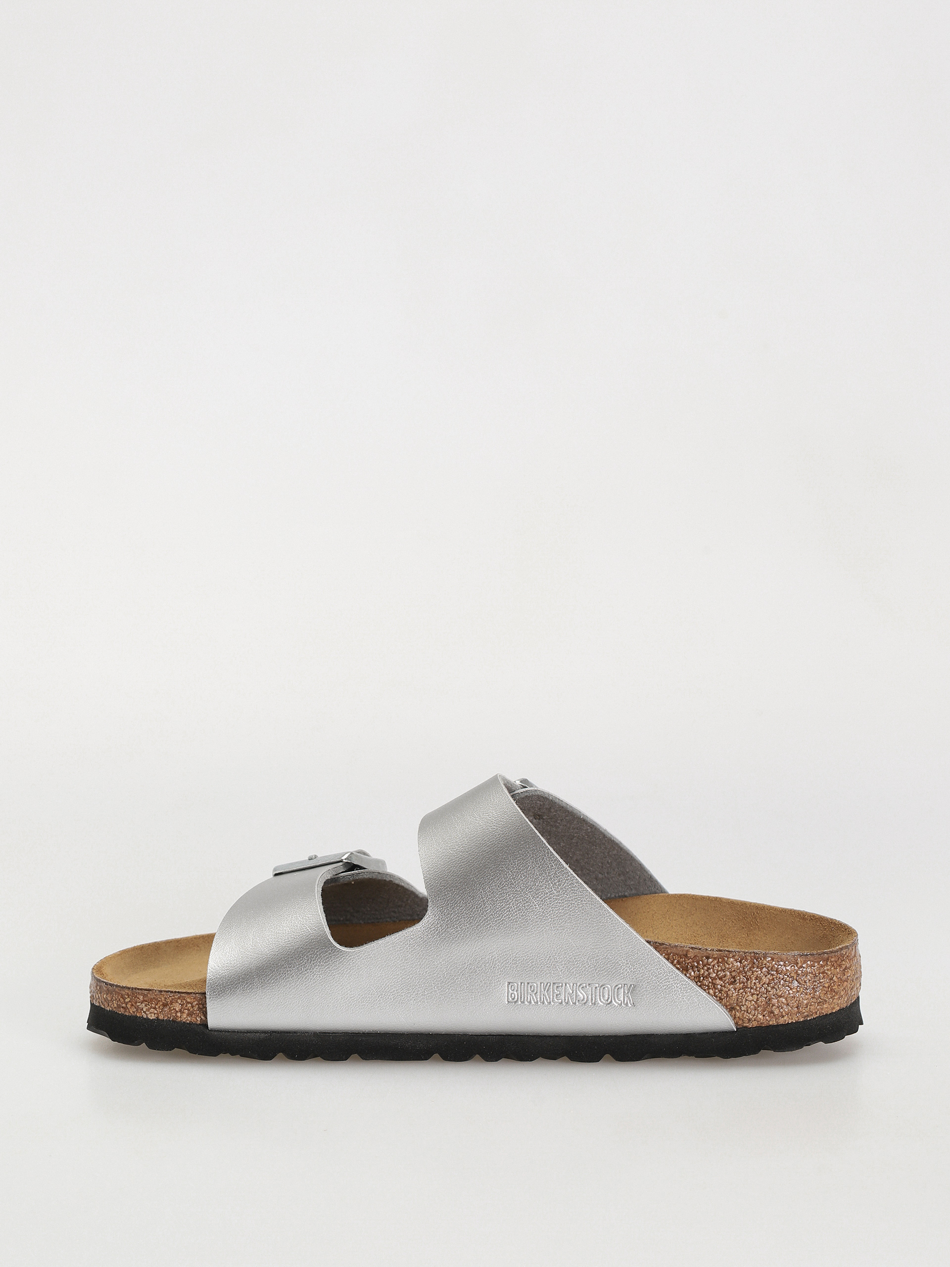Шльопанці Birkenstock Arizona Birko Flor Narrow Wmn (silver)
