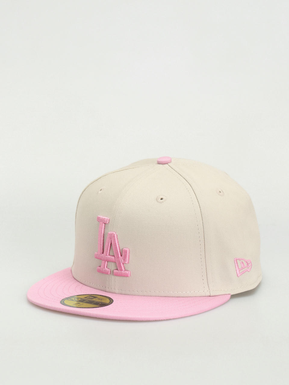 Кепка New Era White Crown 59Fifty Los Angeles Dodgers (pink/ivory)