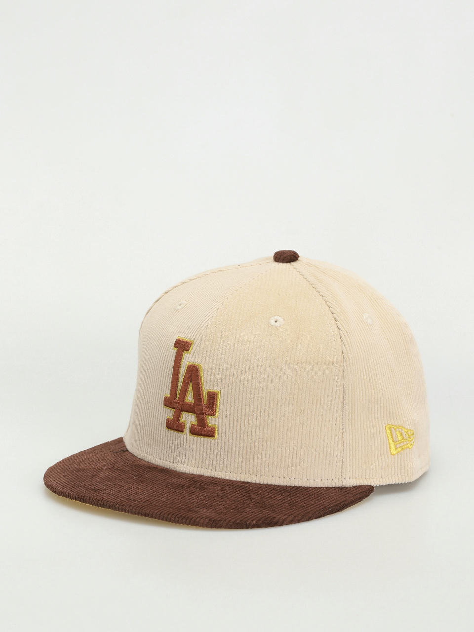 Кепка New Era Cord 59Fifty Los Angeles Dodgers (brown/stone)