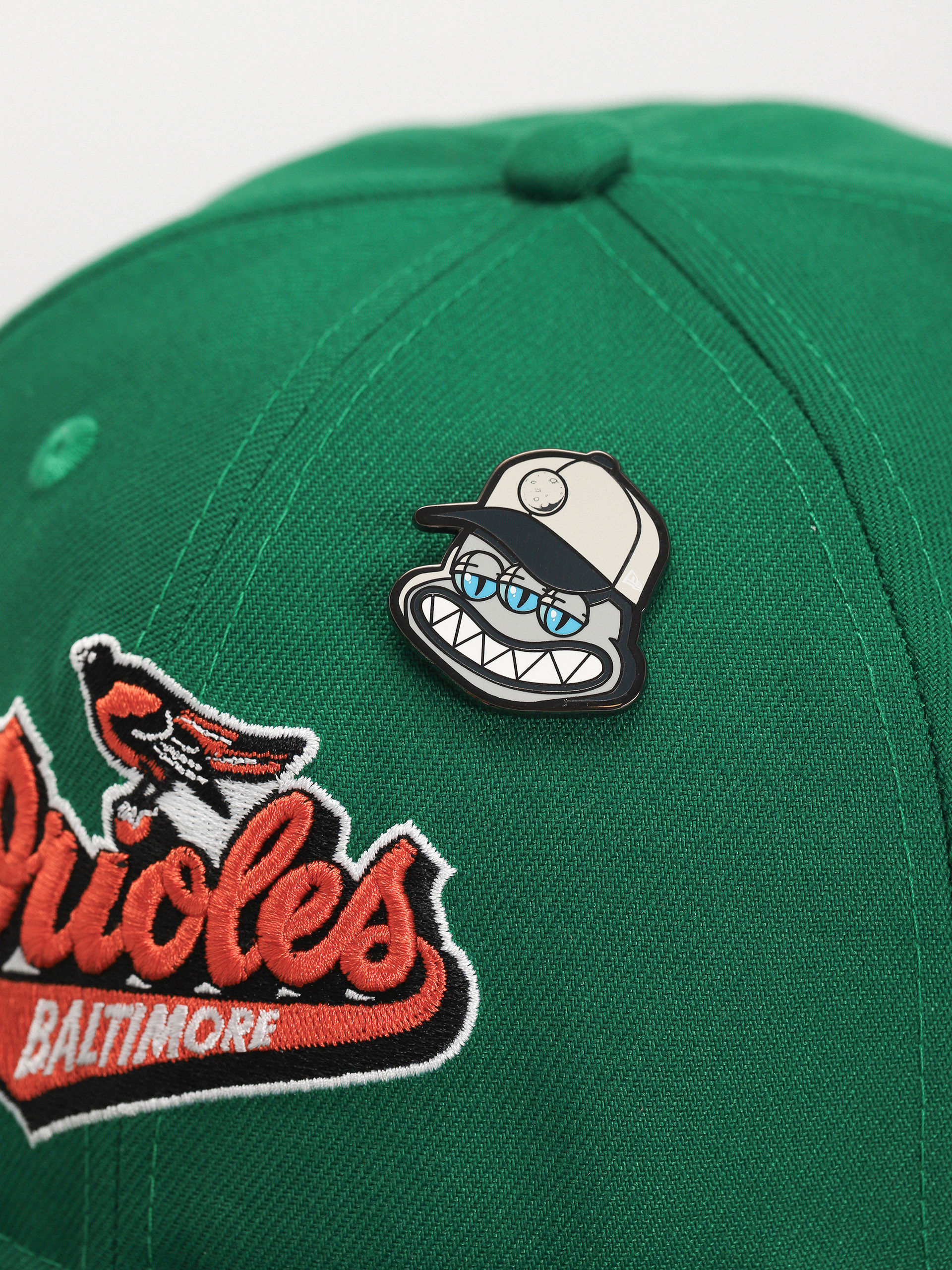 Кепка New Era MLB Coop Pin 59Fifty RC Baltimore Orioles (green)