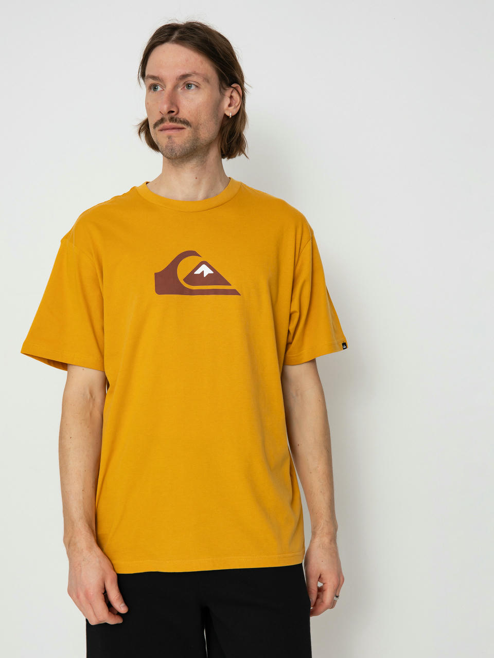 Футболка Quiksilver Comp Logo (mustard)