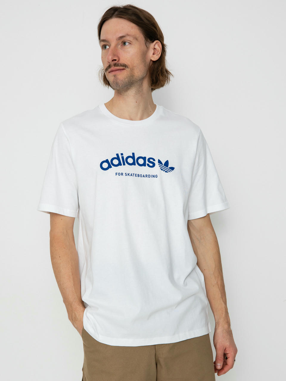 Футболка adidas 4.0 Arched (white/royblu)