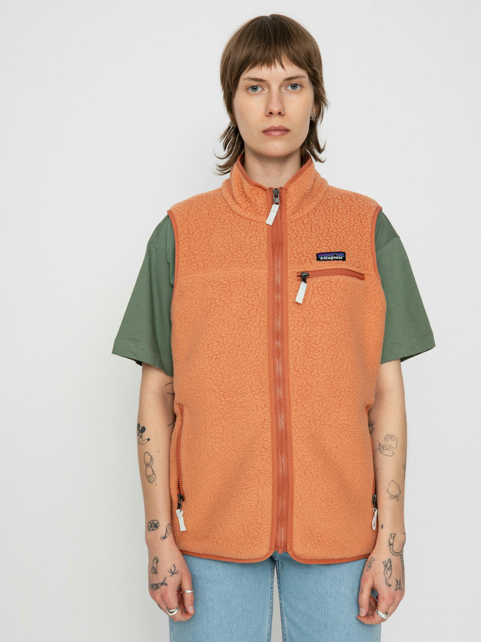 Безрукавка Patagonia Retro Pile Wmn (sienna clay)