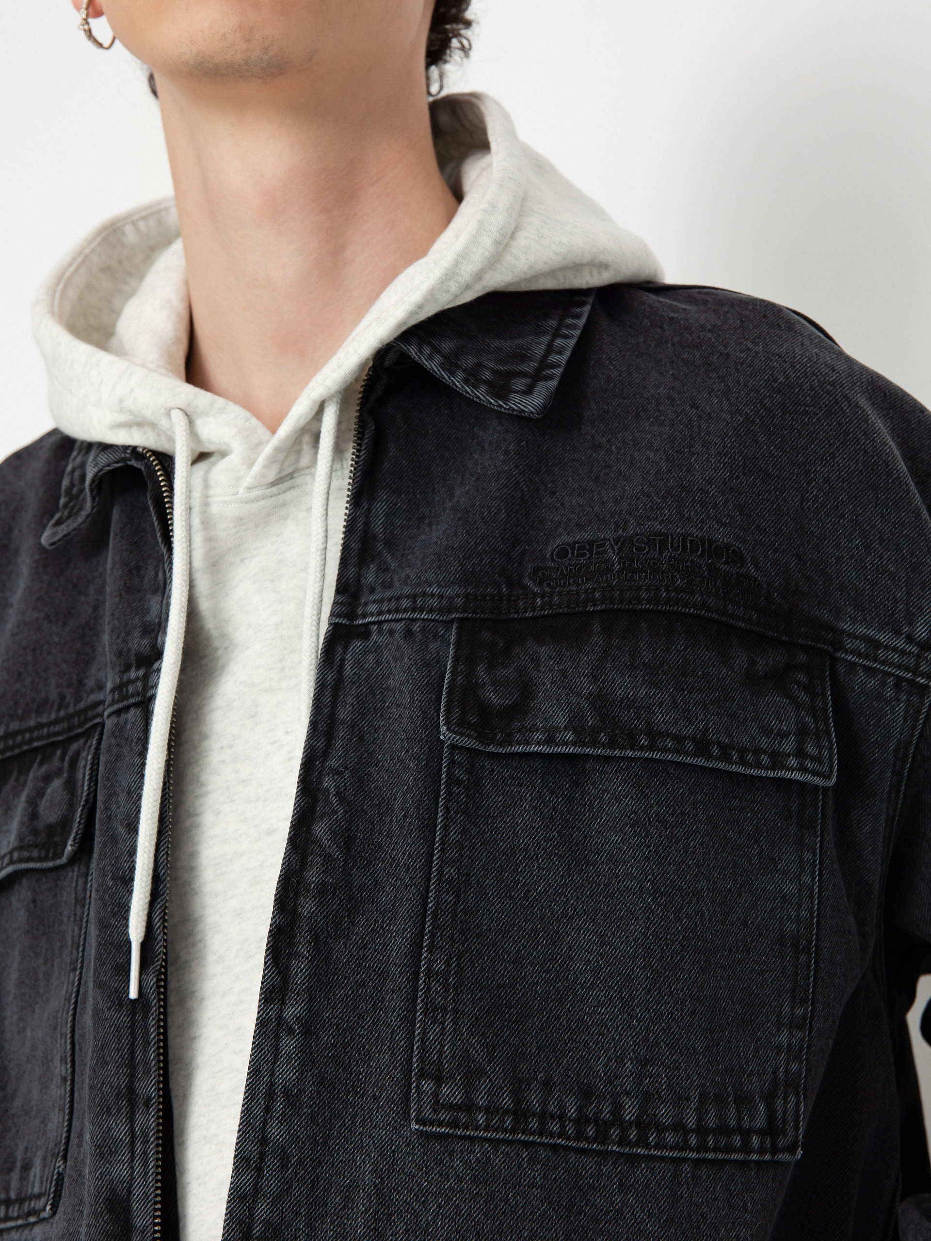 Куртка OBEY Easton (faded black)