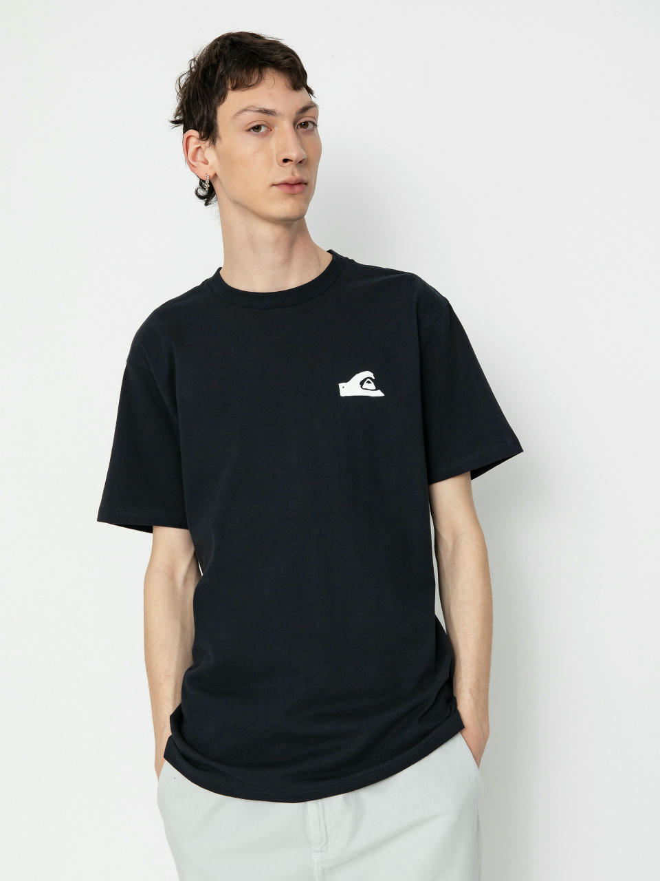 Футболка Quiksilver Qs Mikey Logo Dna (black)