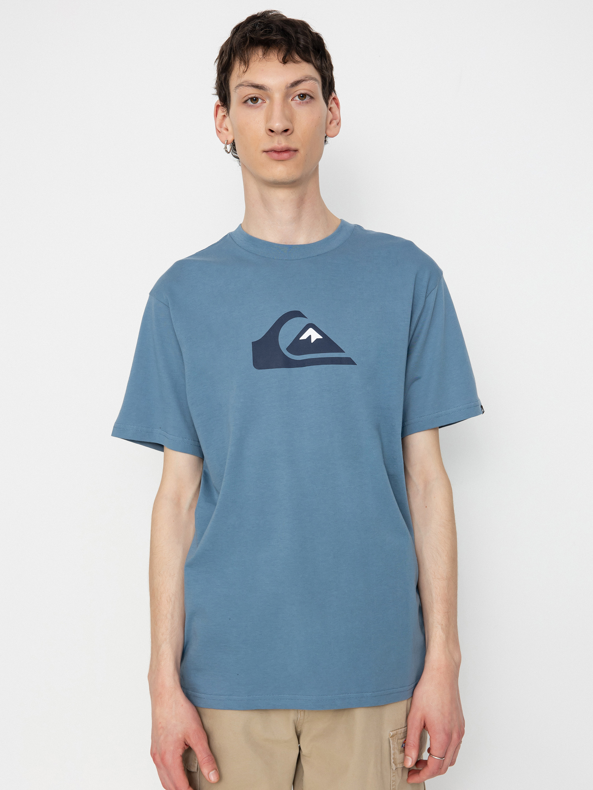 Футболка Quiksilver Comp Logo (blue shadow)