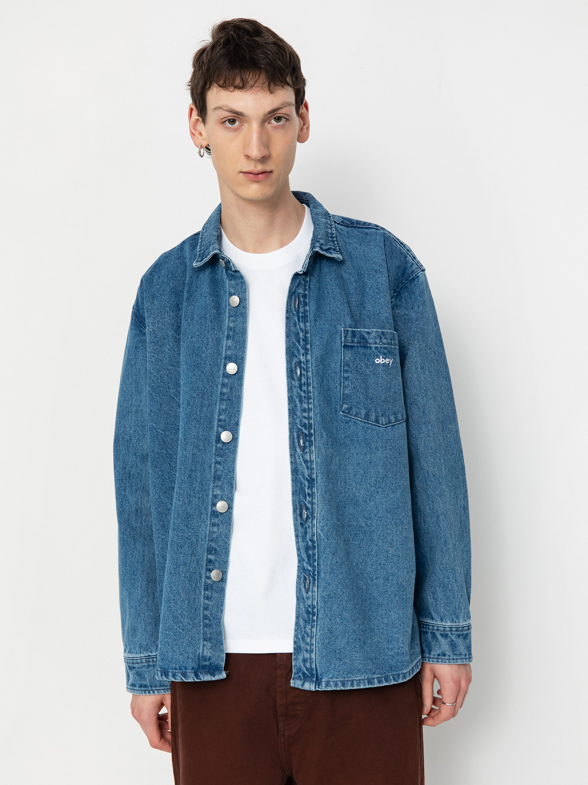 Сорочка OBEY Magnolia (light indigo)