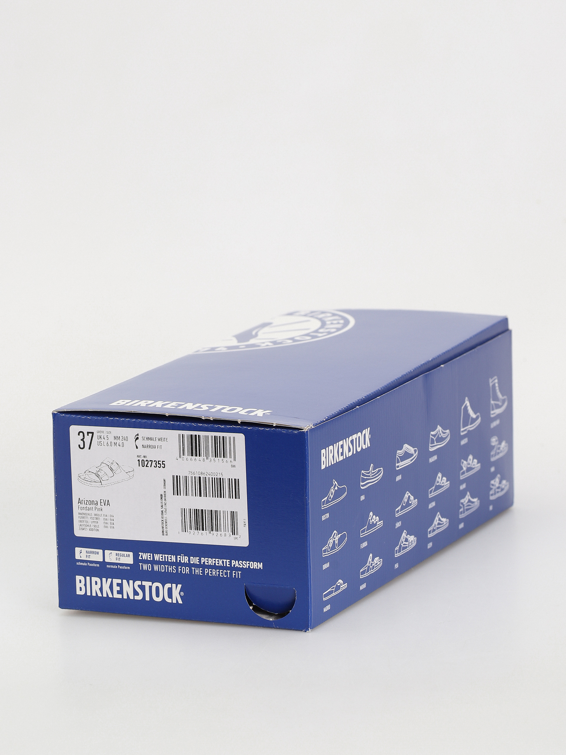 Шльопанці Birkenstock Arizona Essentials EVA Narrow Wmn (fondant pink)