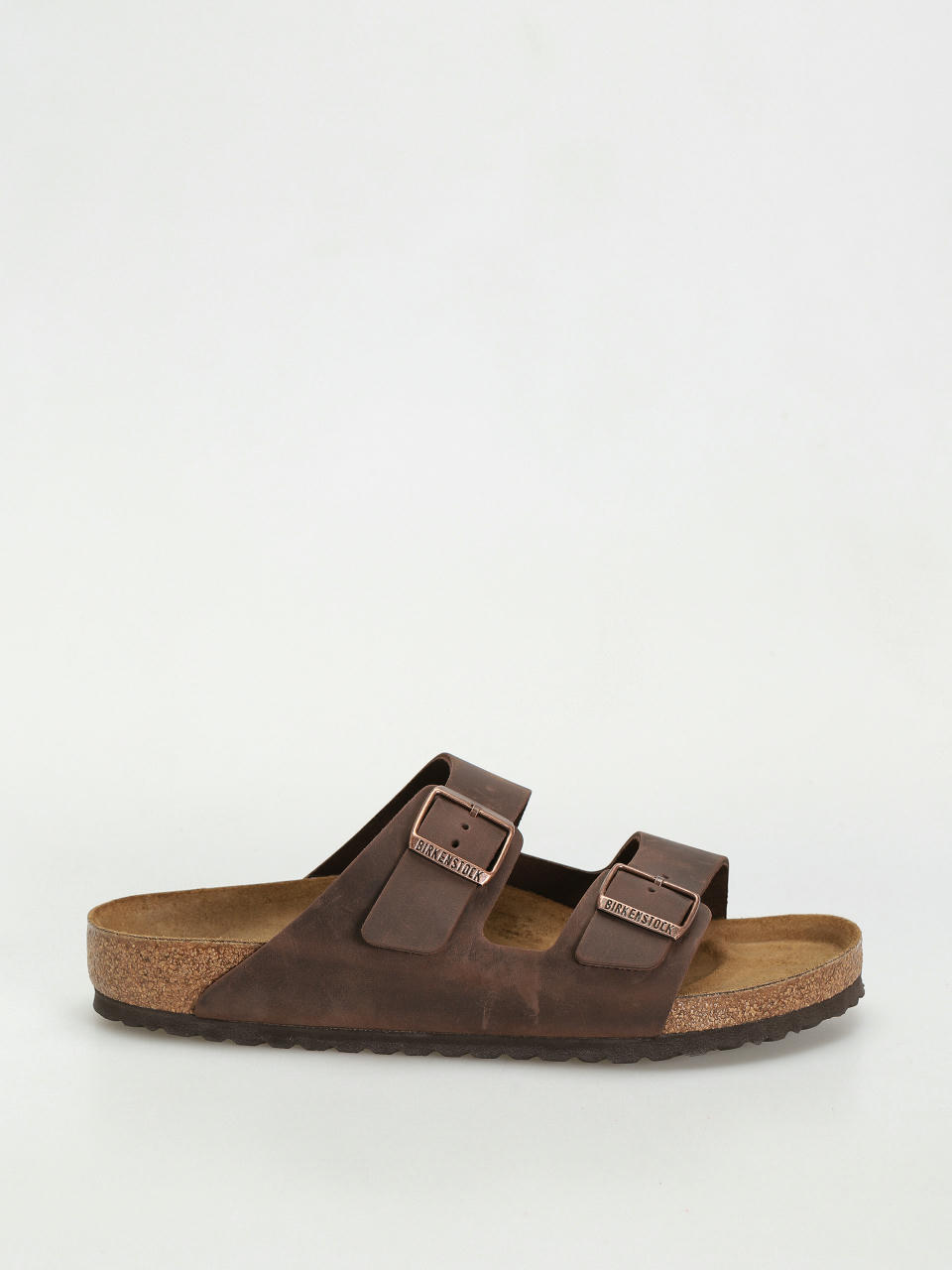 Шльопанці Birkenstock Arizona Oiled Leather Regular (habana)