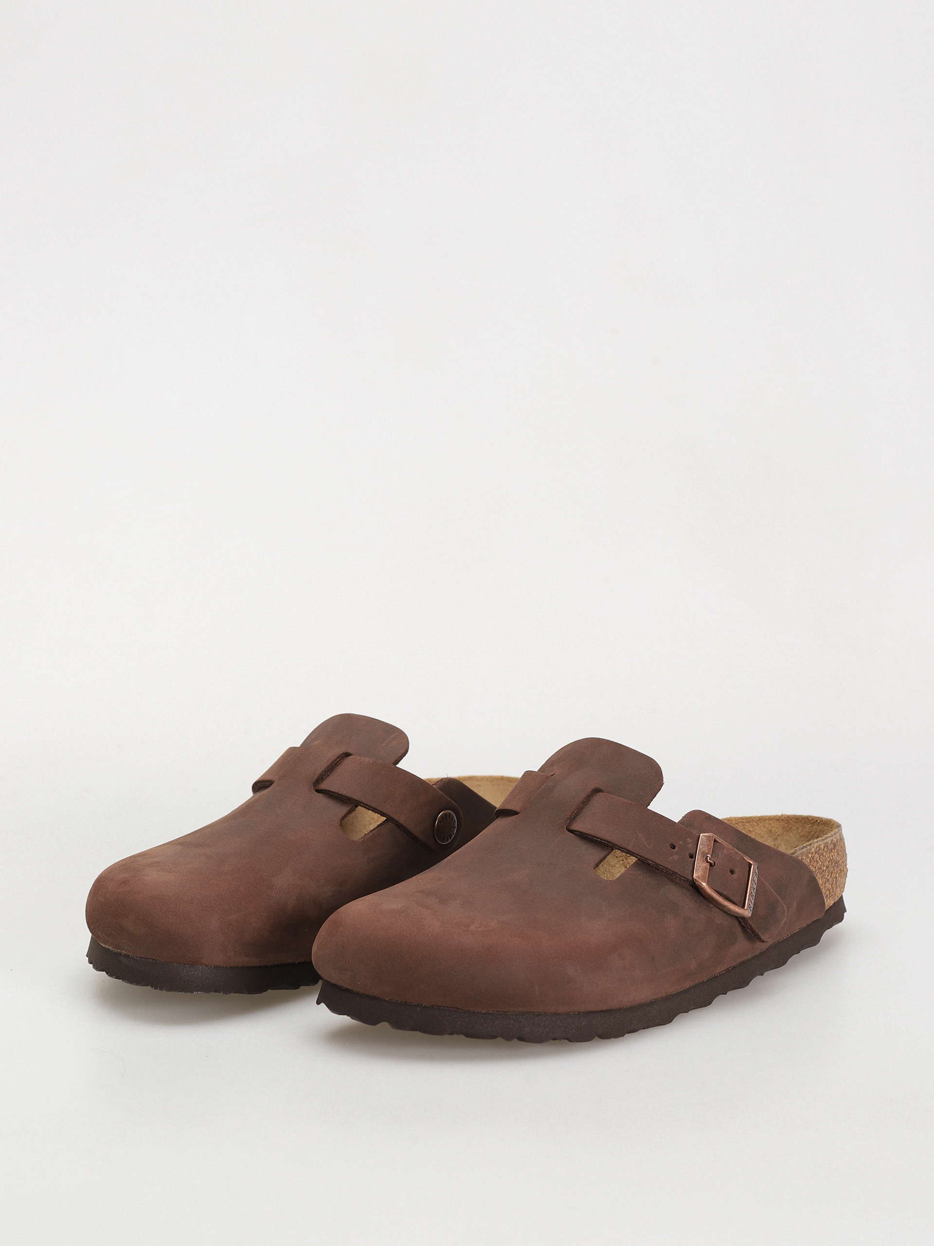 Шльопанці Birkenstock Boston Oiled Leather Narrow Wmn (habana)