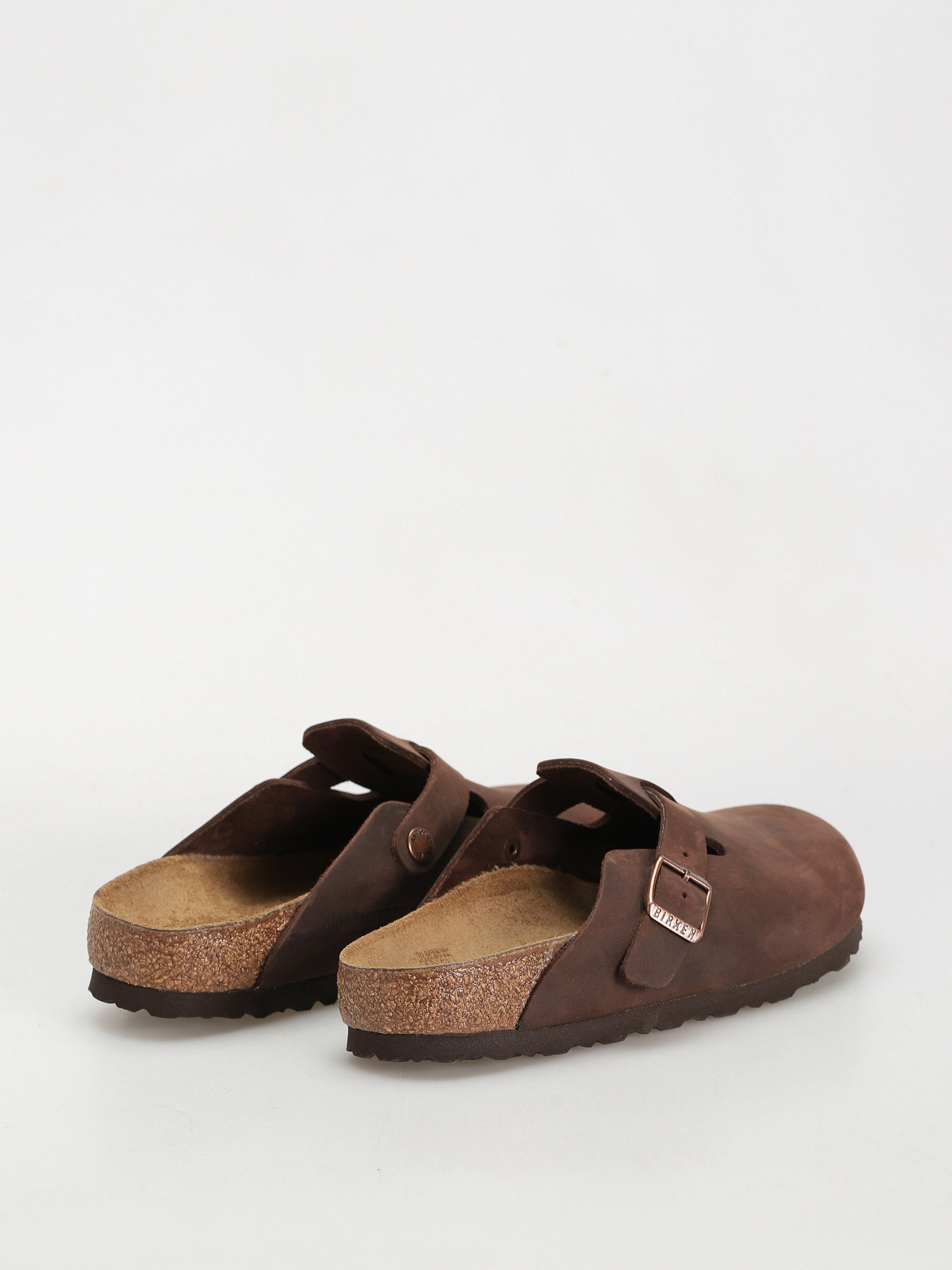 Шльопанці Birkenstock Boston Oiled Leather Narrow Wmn (habana)