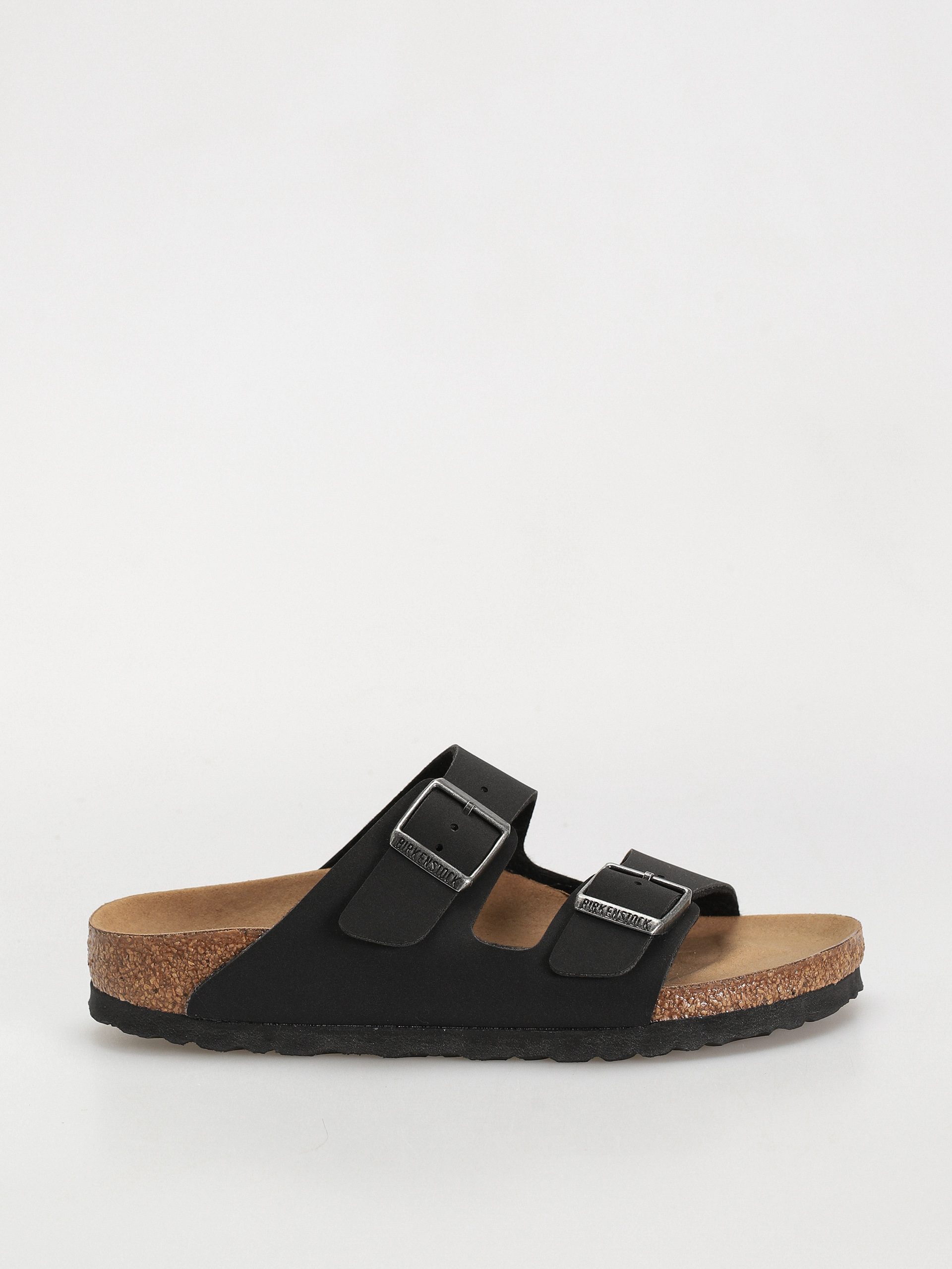 u0428u043bu044cu043eu043fu0430u043du0446u0456 Birkenstock Arizona Birko Flor Nubuck Narrow Wmn (black)