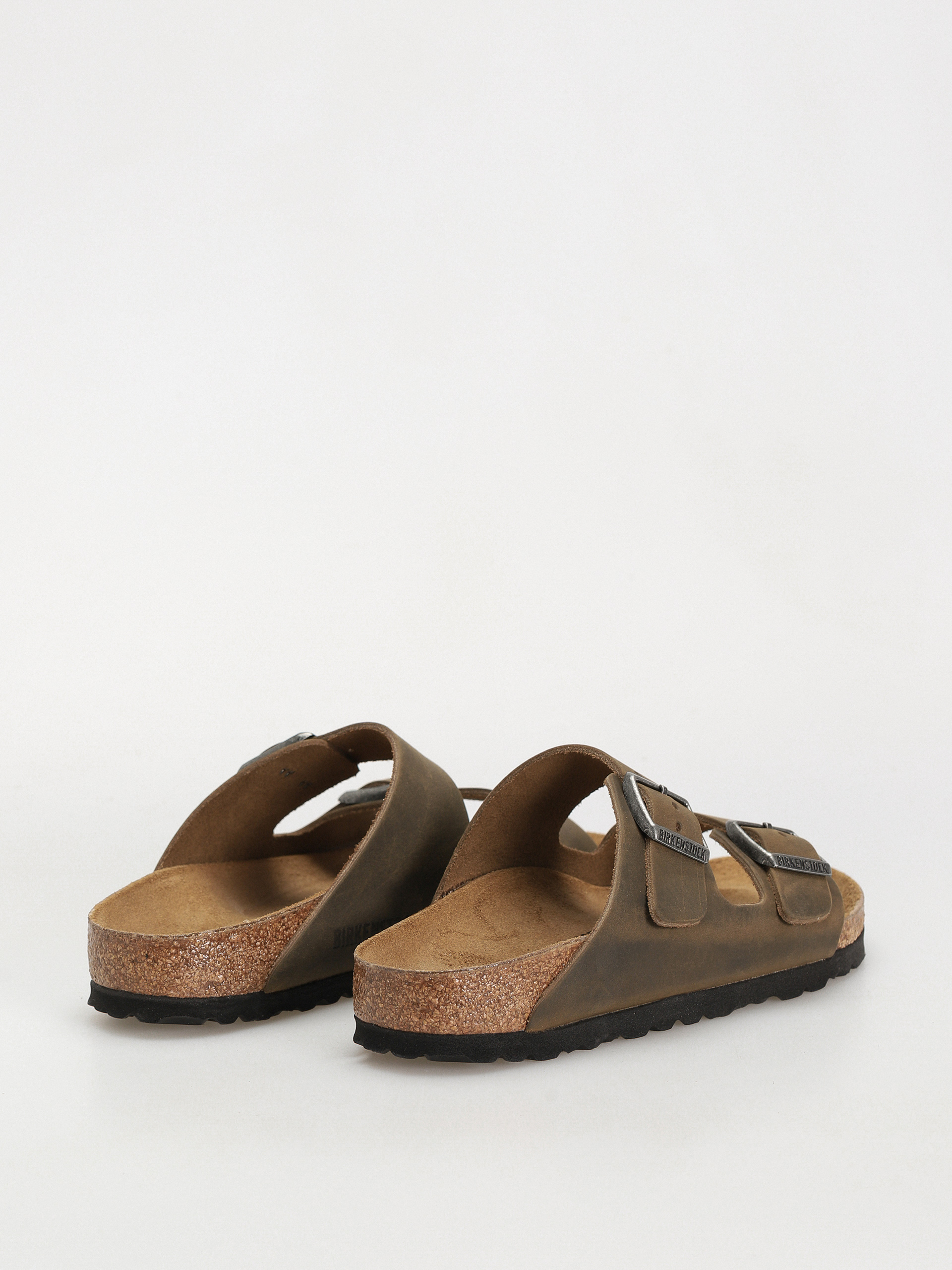 Шльопанці Birkenstock Arizona Oiled Leather Narrow Wmn (faded khaki)