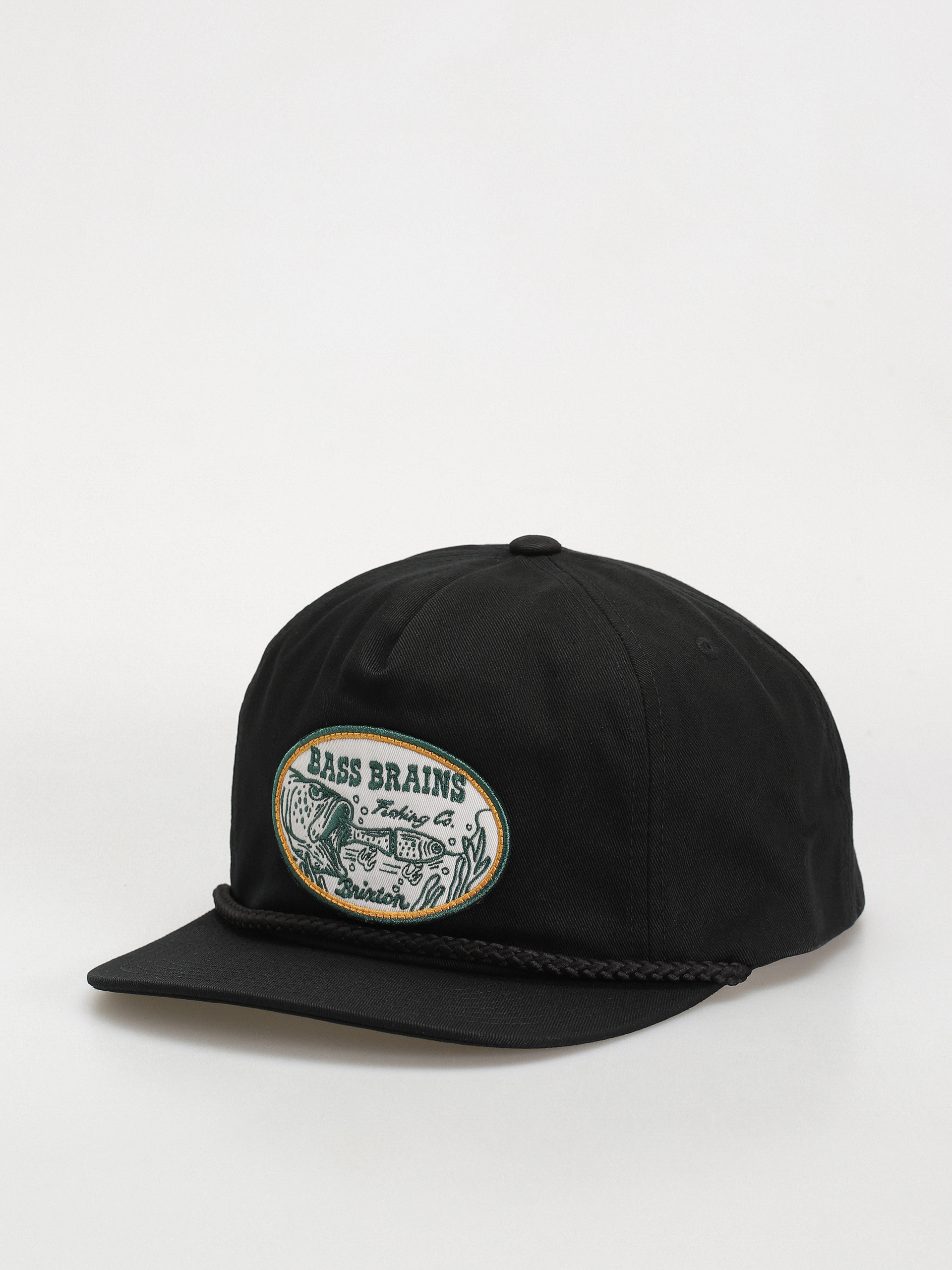 Кепка Brixton Bass Brains Swim Hp Snapback (black)