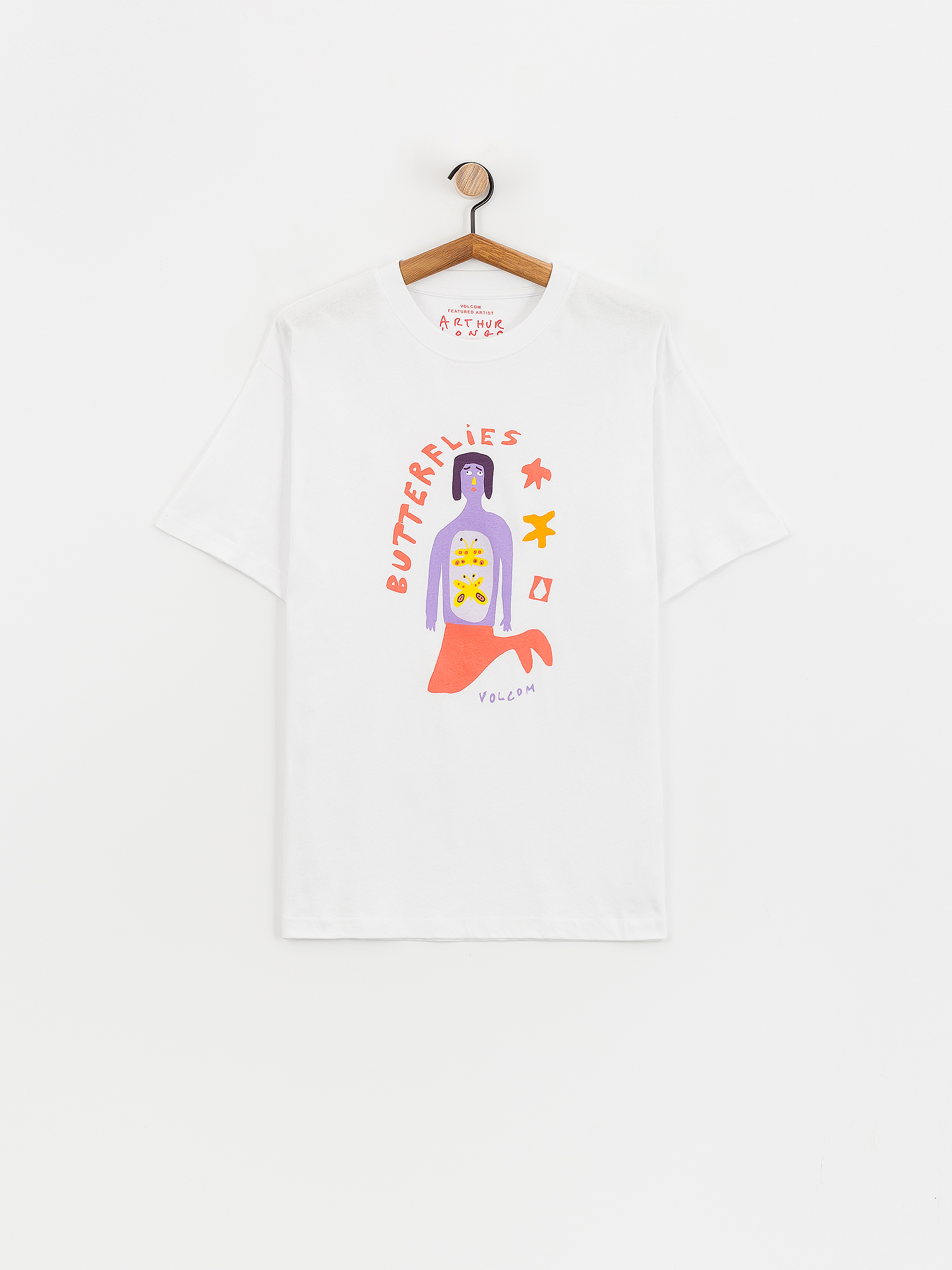 Футболка Volcom Fa Arthur Longo 2 Lse (white)