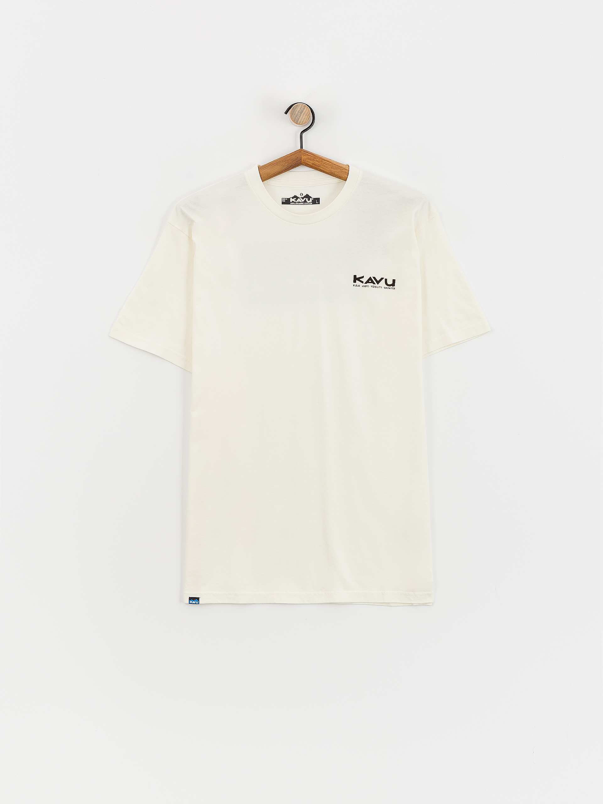 Футболка Kavu Klear Above Etch Art (off white)