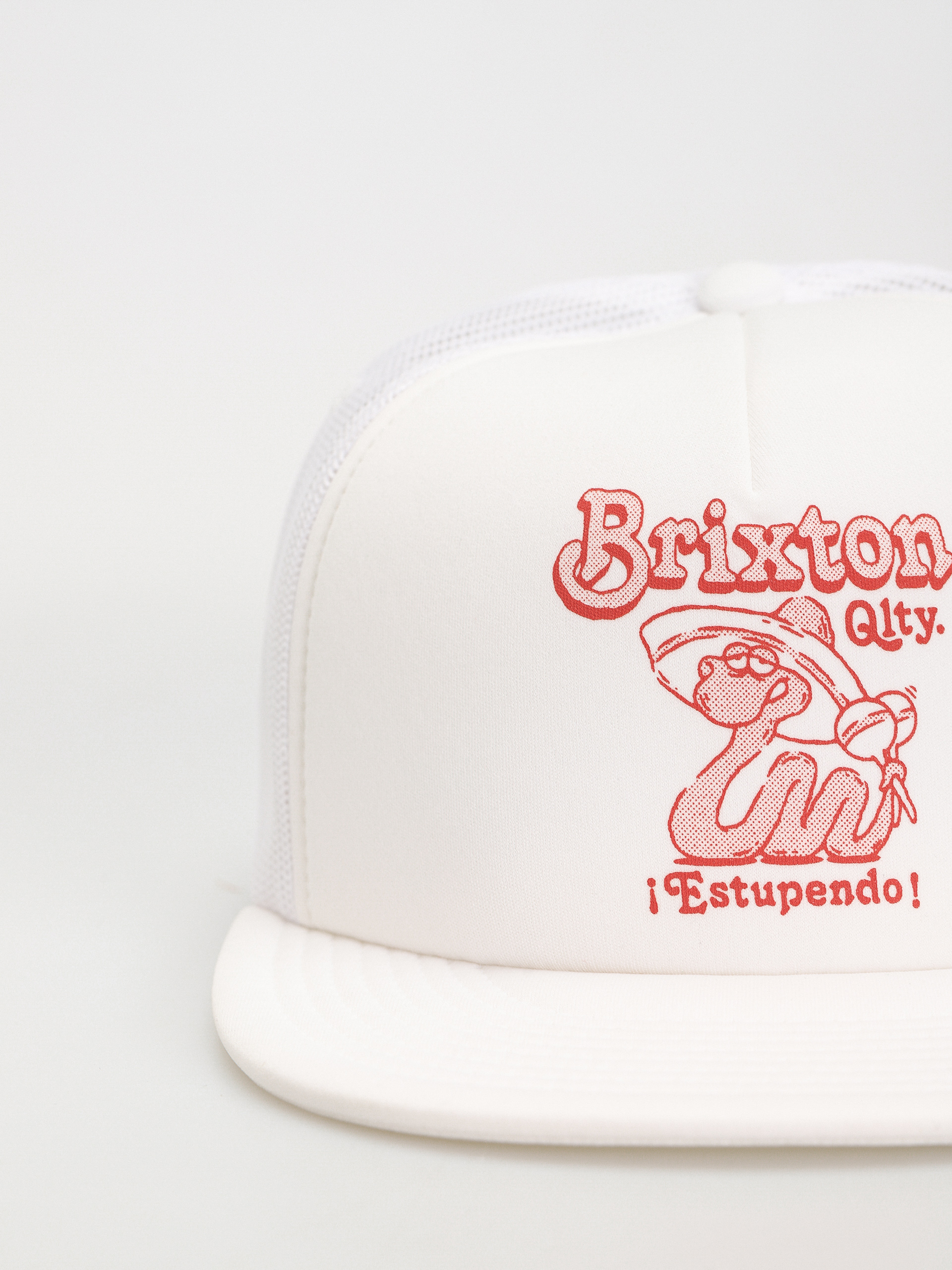 Кепка Brixton Estupendo Hp Trucker Hat (white)