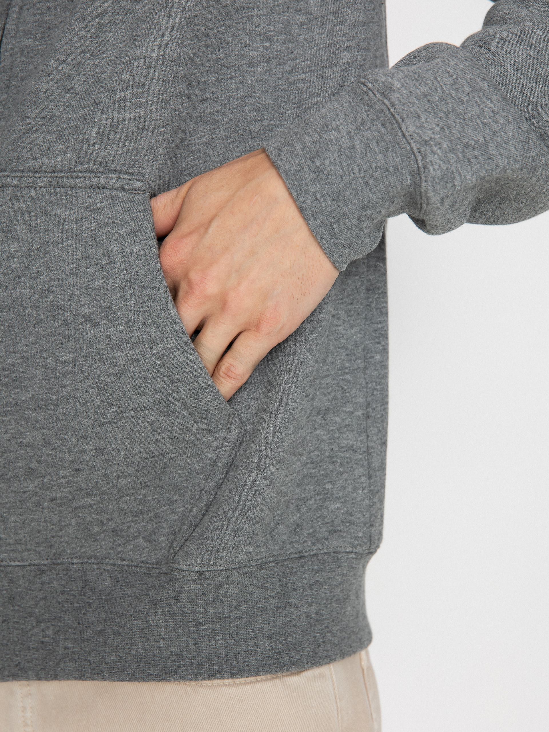 Худі Fox Next Level ZHD (heather graphite)