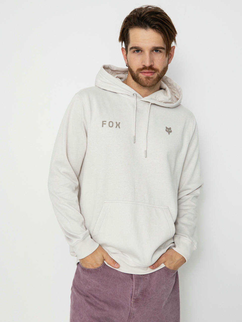 Худі Fox Wordmark HD (vintage white)