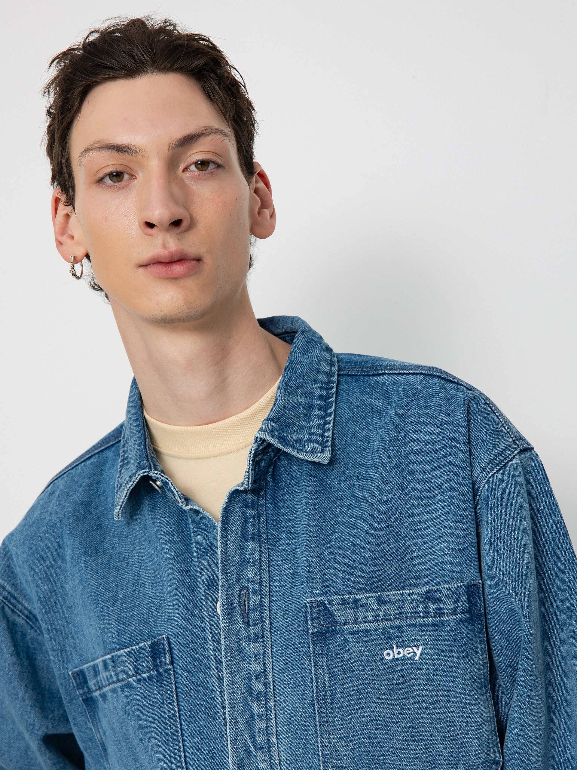 Куртка OBEY Winston (light indigo)