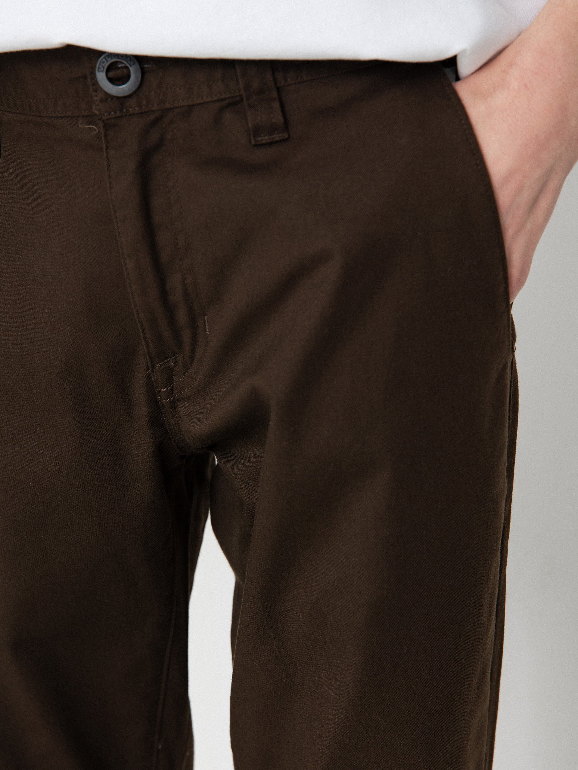 Штани Volcom Frickin Modern Stret (dark brown)