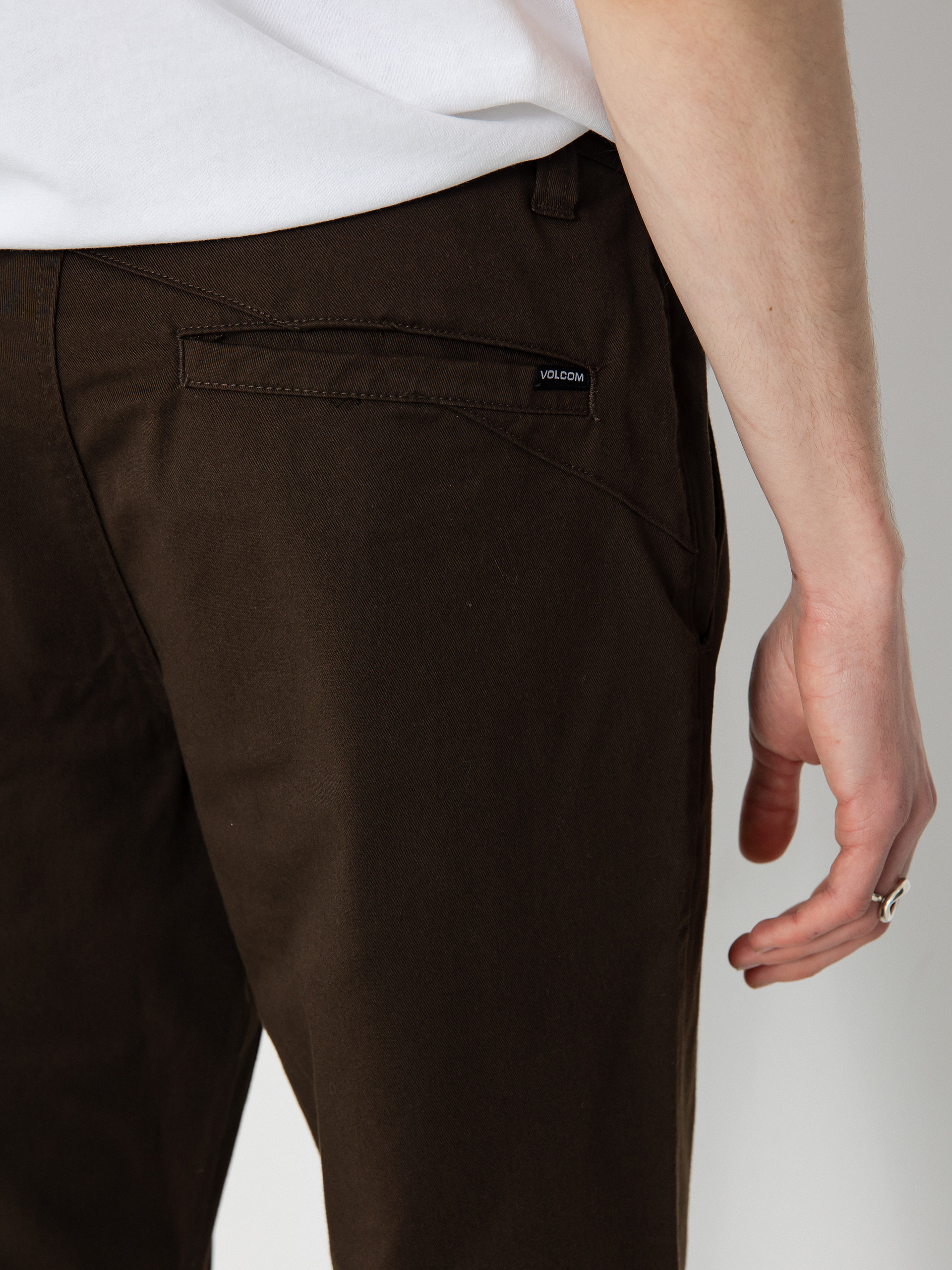 Штани Volcom Frickin Modern Stret (dark brown)