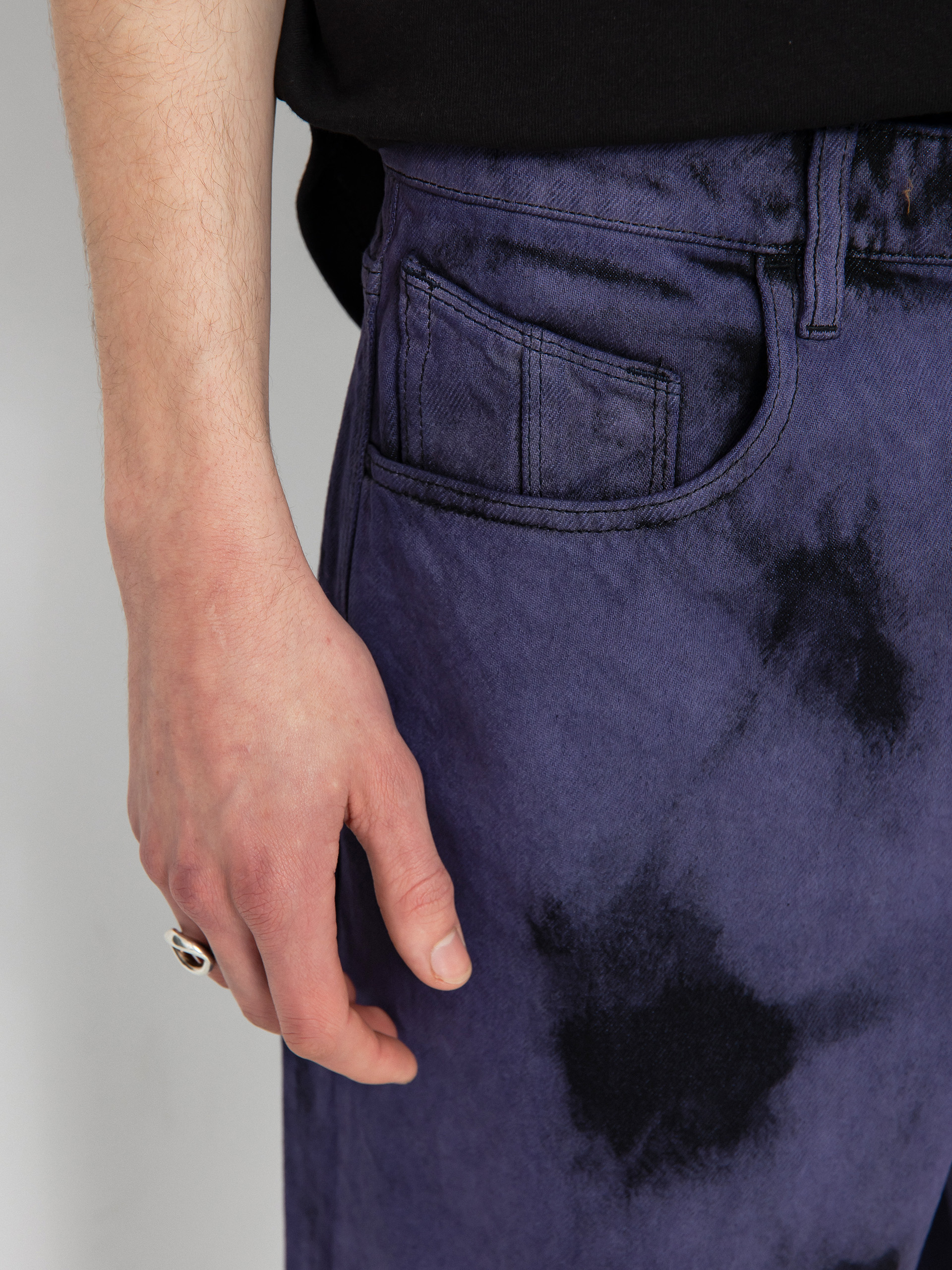 Штани Volcom Billow Denim (deep purple)