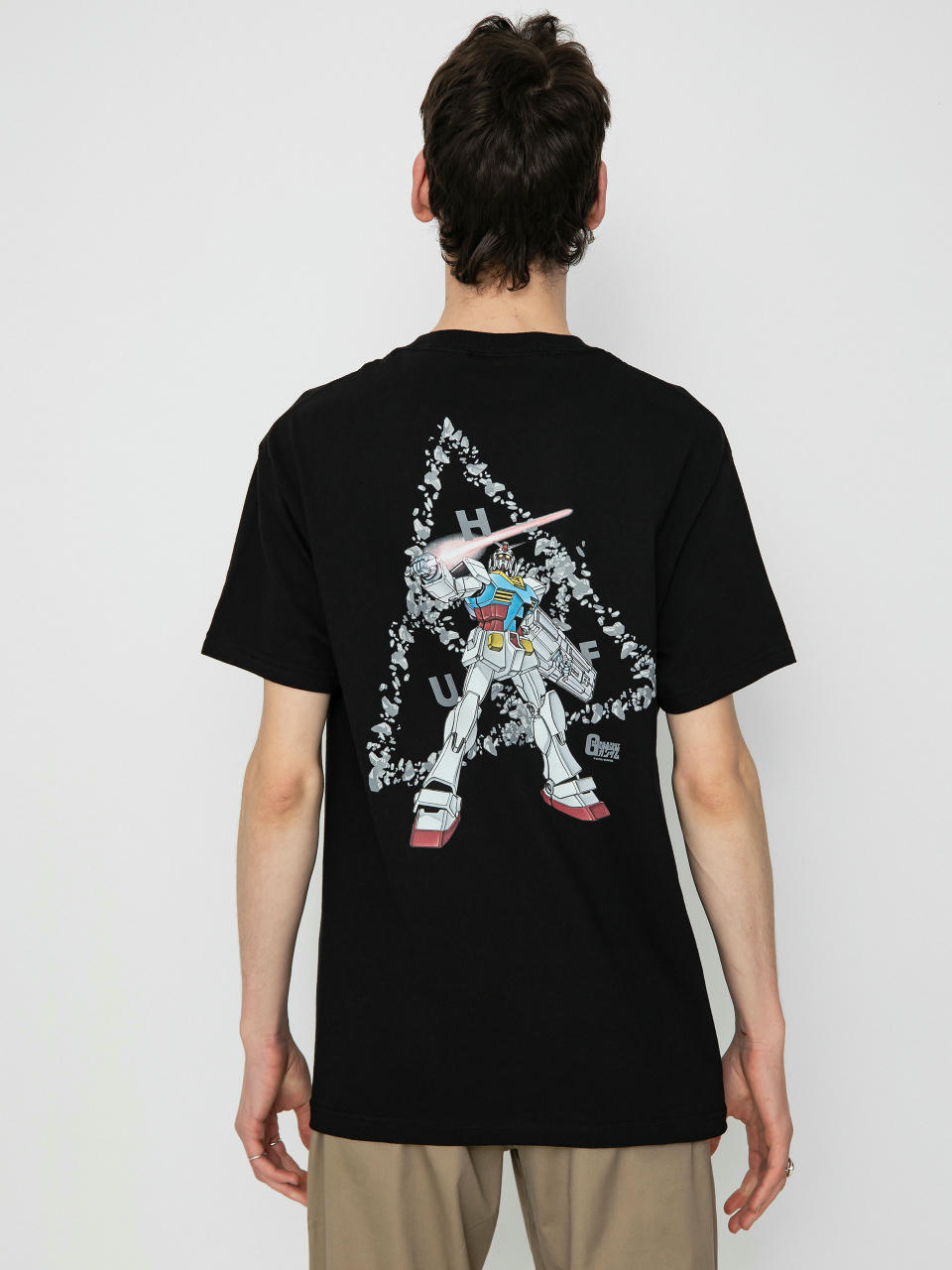 Футболка HUF X Gundam Wing Gundam TT (black)