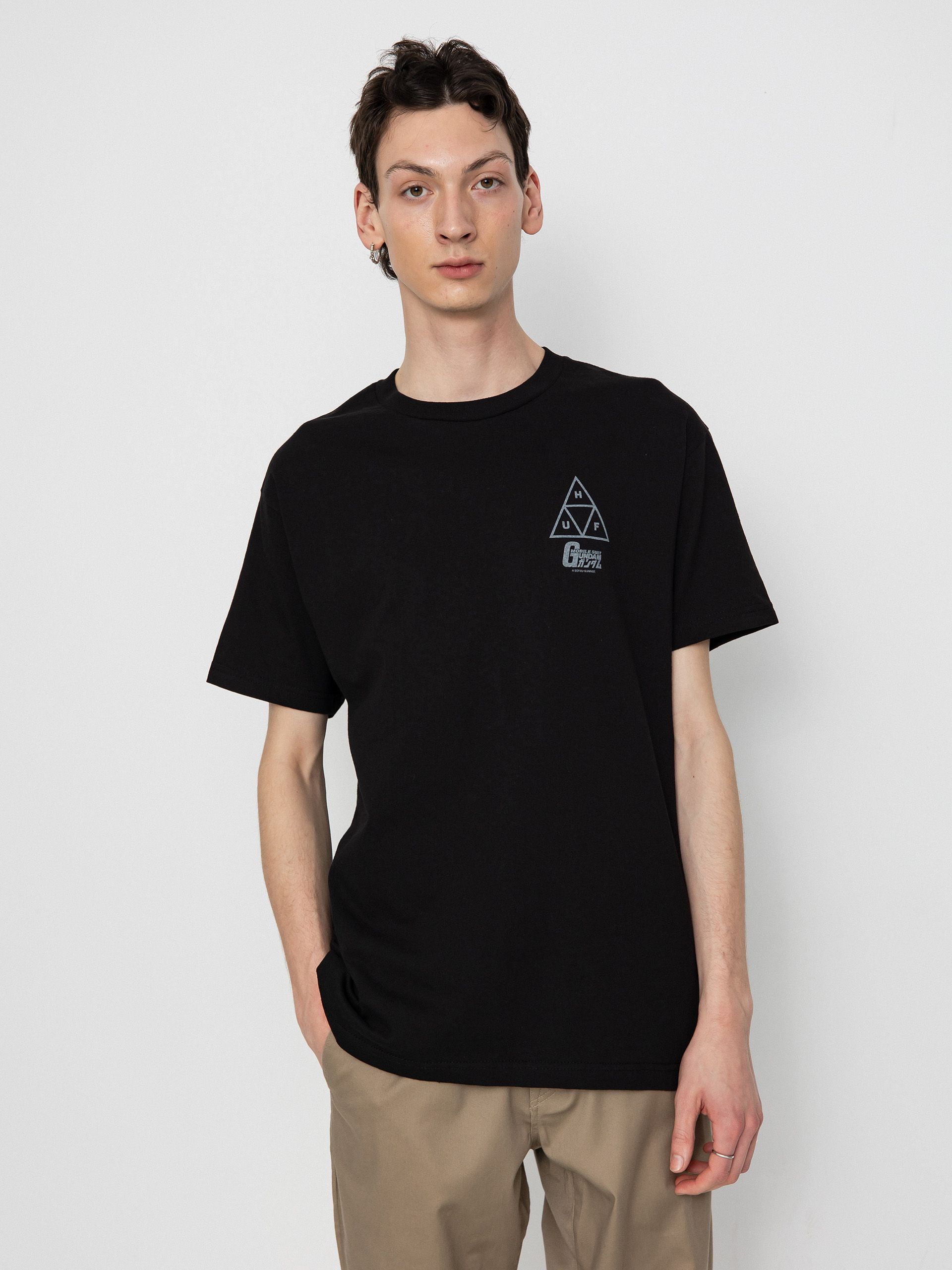 Футболка HUF X Gundam Wing Gundam TT (black)