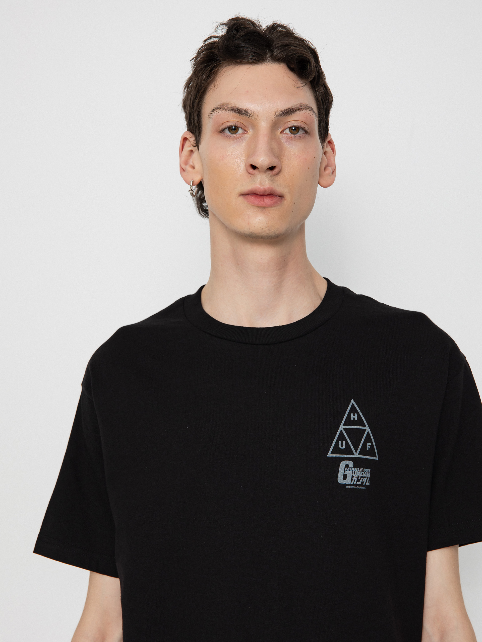 Футболка HUF X Gundam Wing Gundam TT (black)