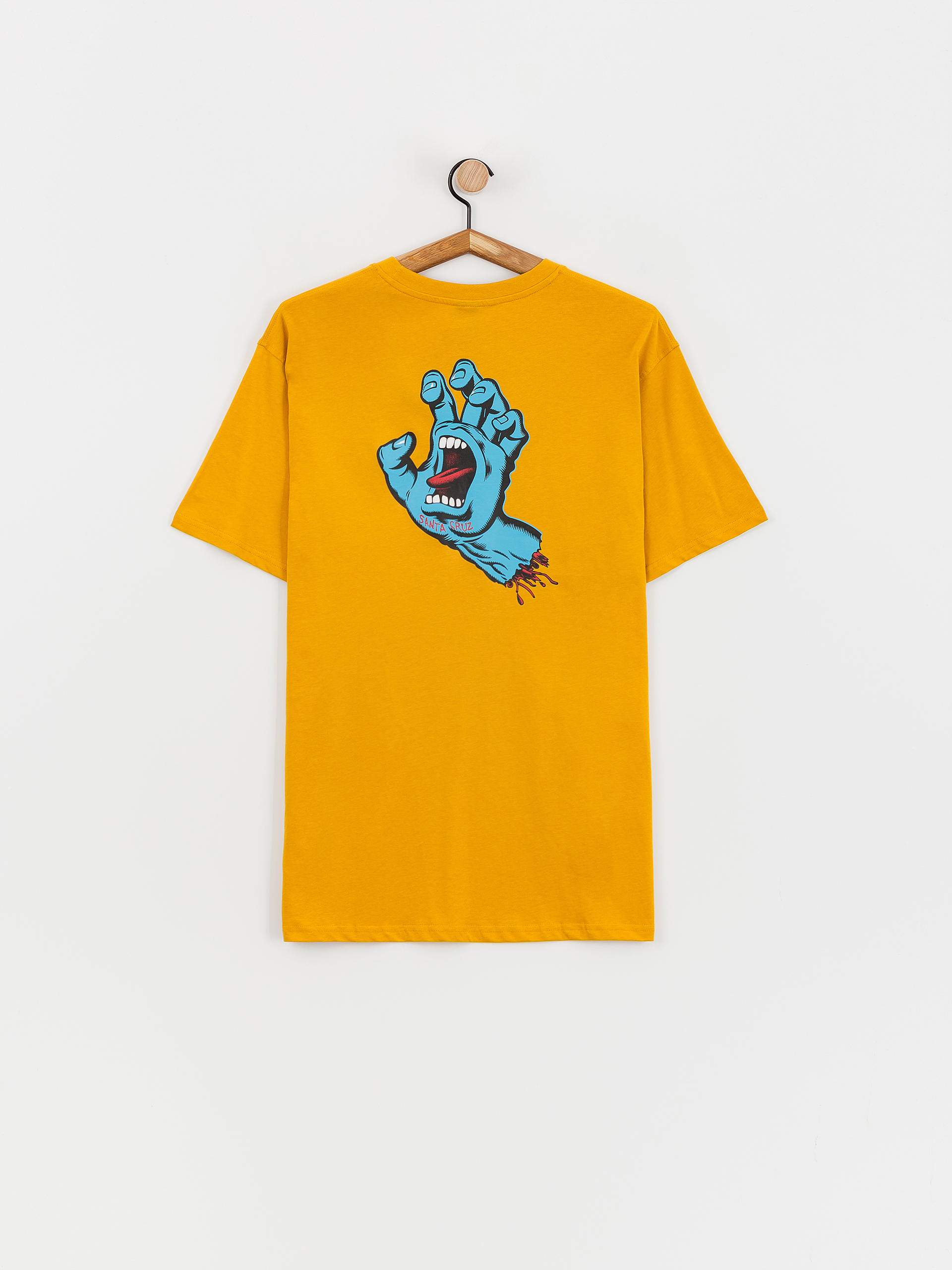 Футболка Santa Cruz Screaming Hand Chest (old gold)