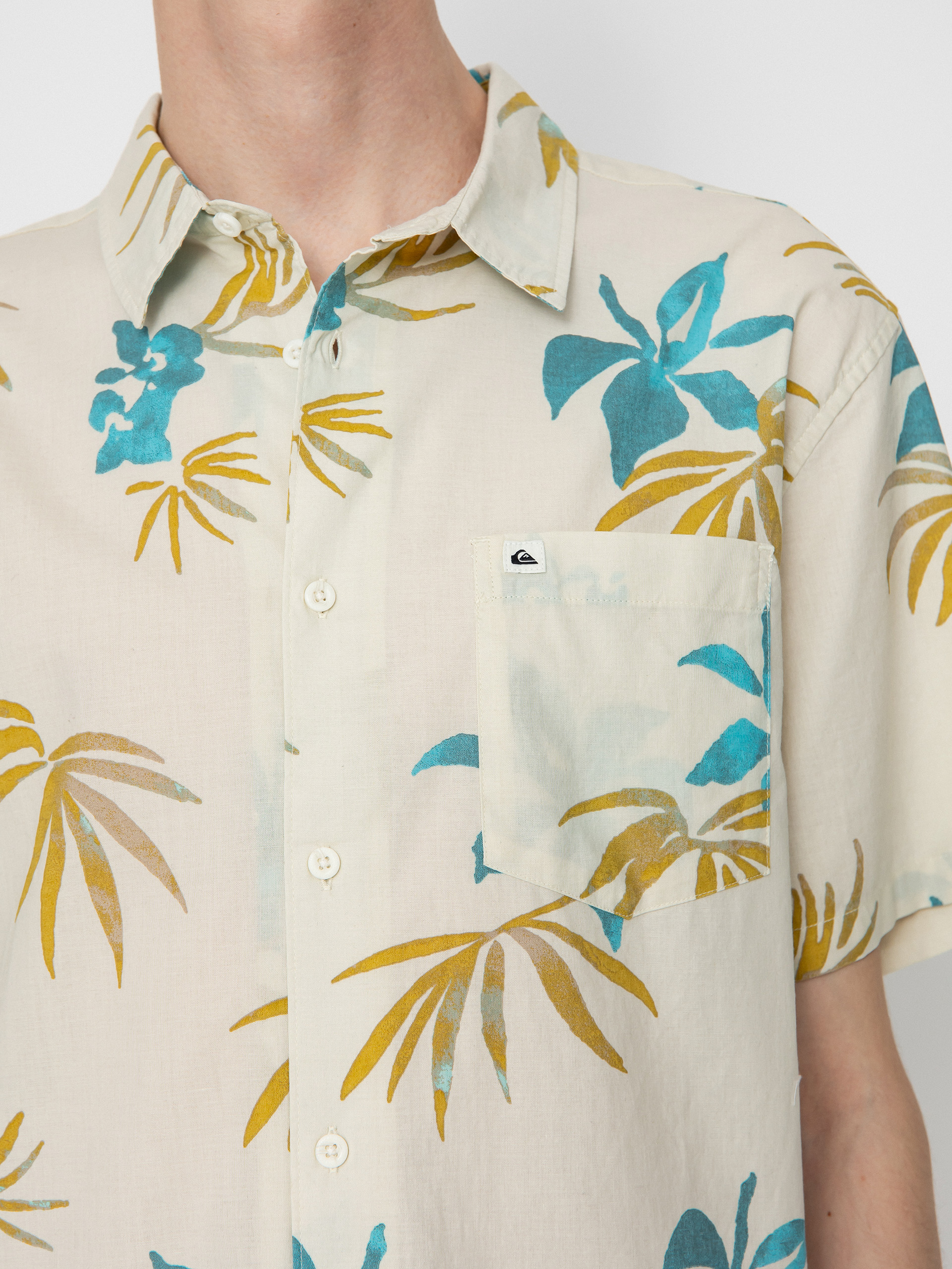 Сорочка Quiksilver Apero Classic (snow white aop mix b)