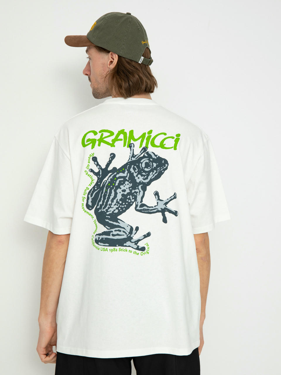 Футболка Gramicci Sticky Frog (white)