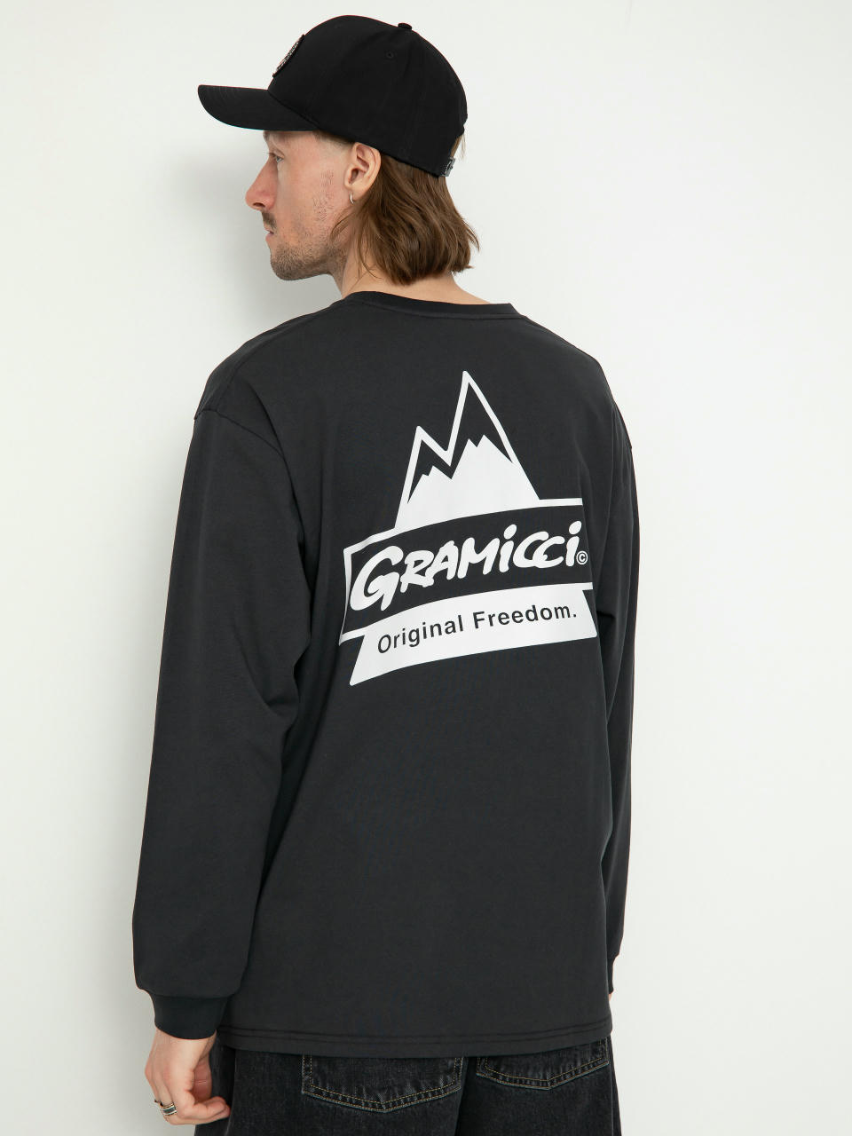 Лонгслів Gramicci Peak (vintage black)