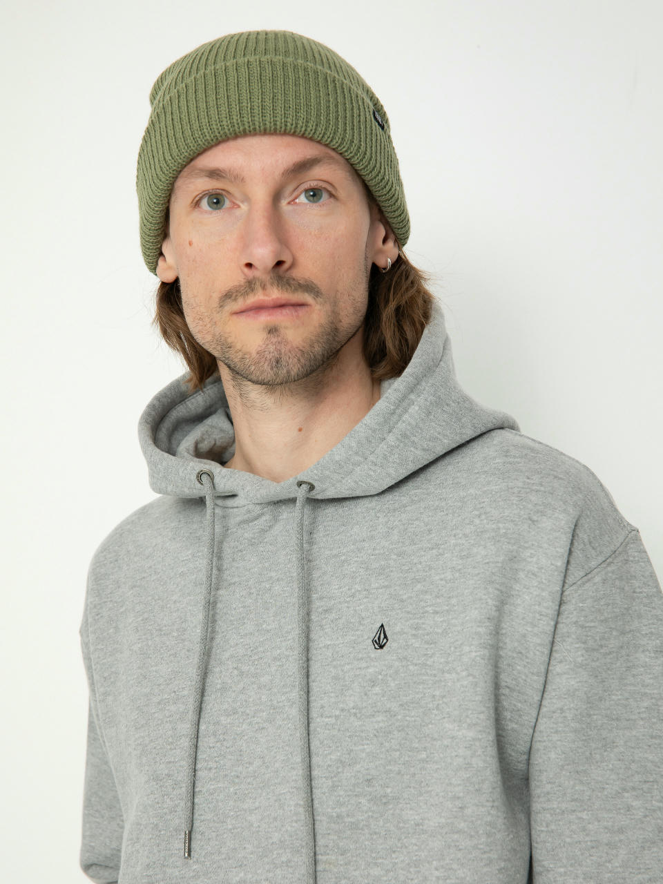 Худі Volcom Single Stone HD (heather grey)