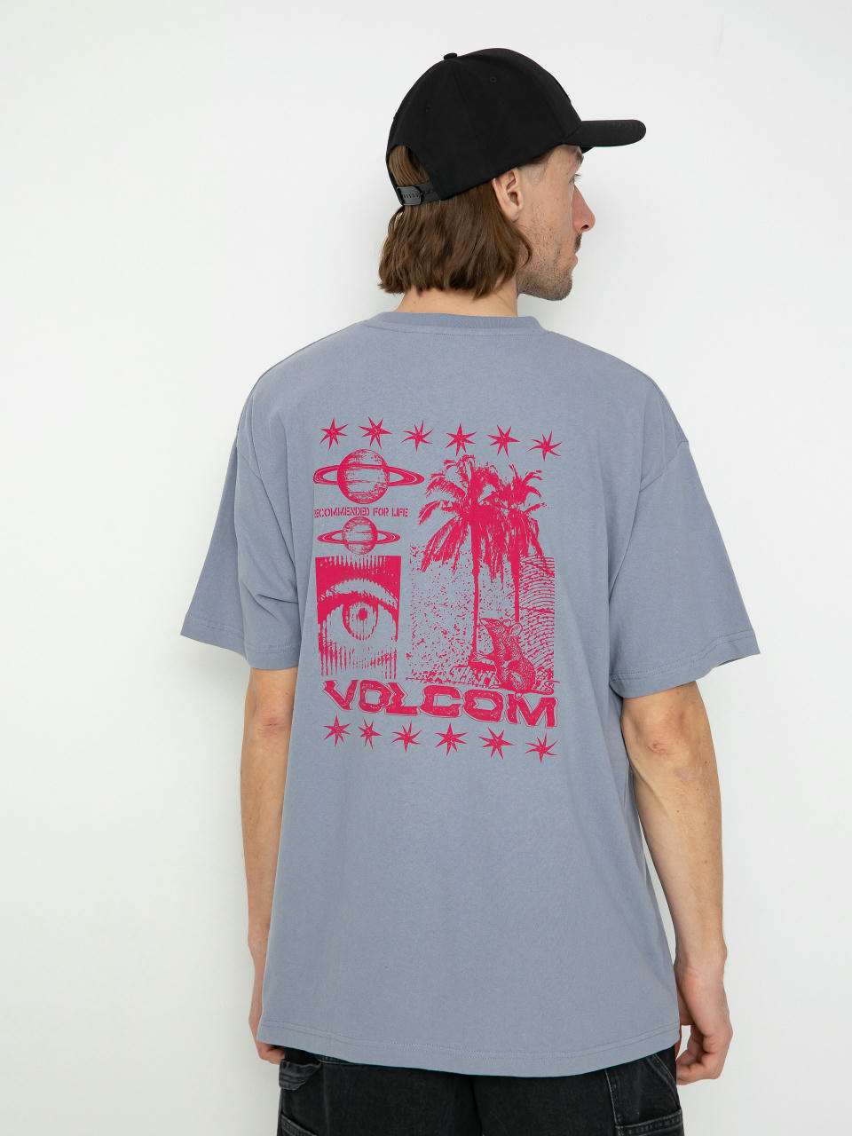 Футболка Volcom Primed Lse (violet dust)