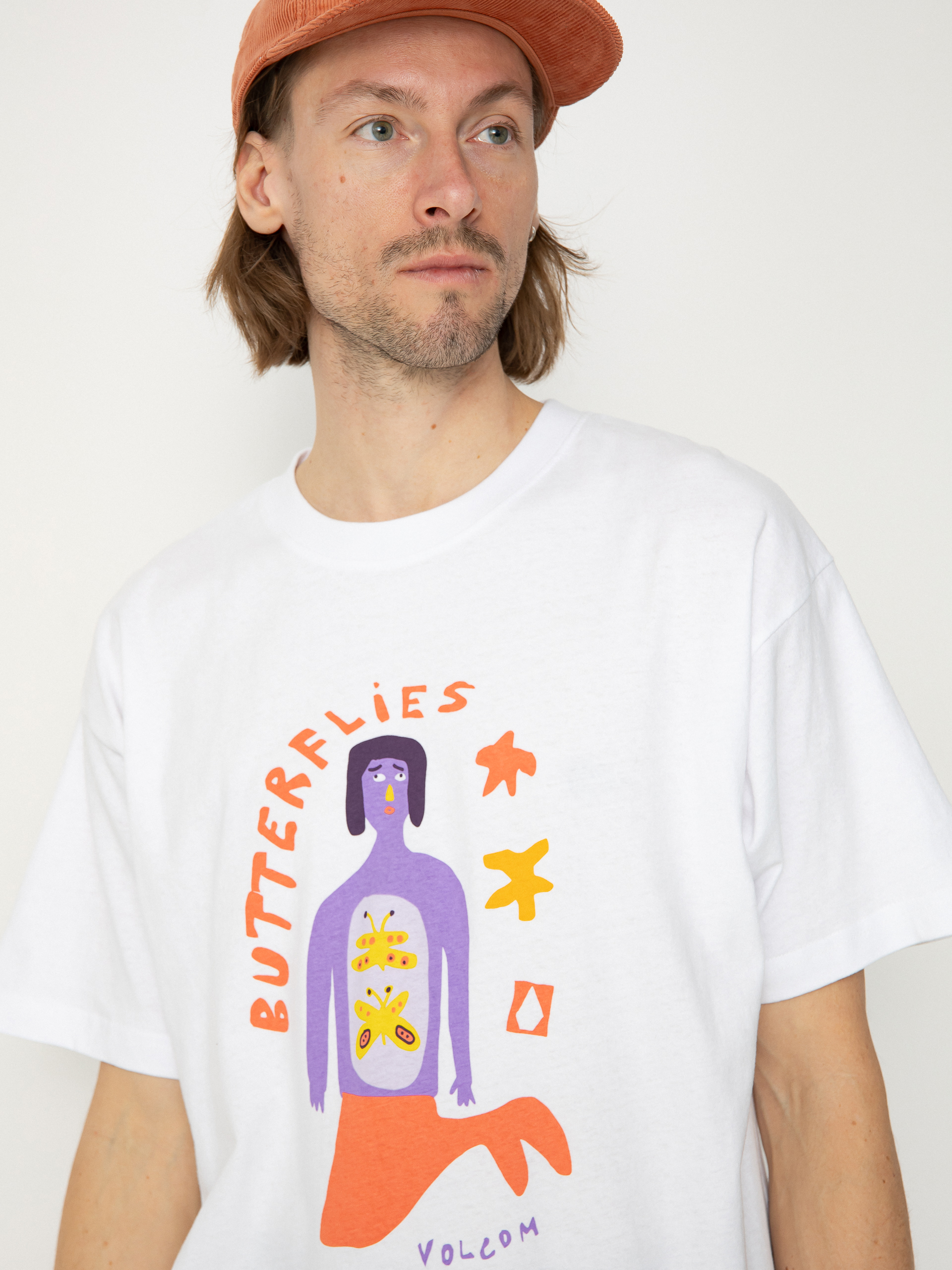 Футболка Volcom Fa Arthur Longo 2 Lse (white)