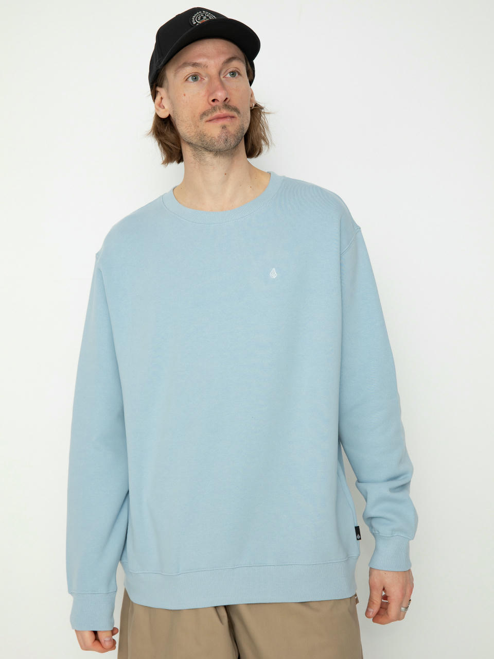 Світшот Volcom Single Stone Crew (celestial blue)