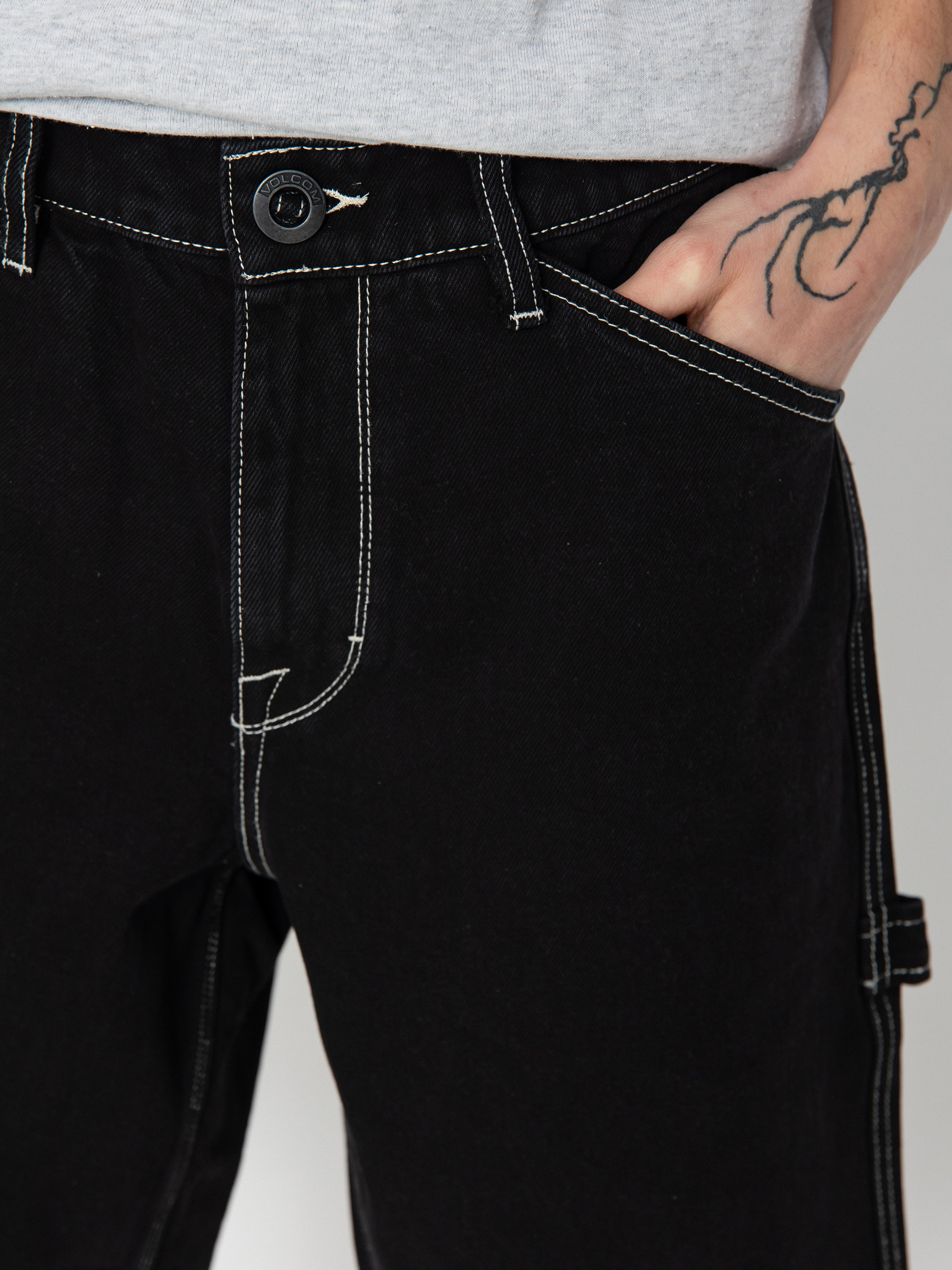 Шорти Volcom Labored Denim Utility (black)