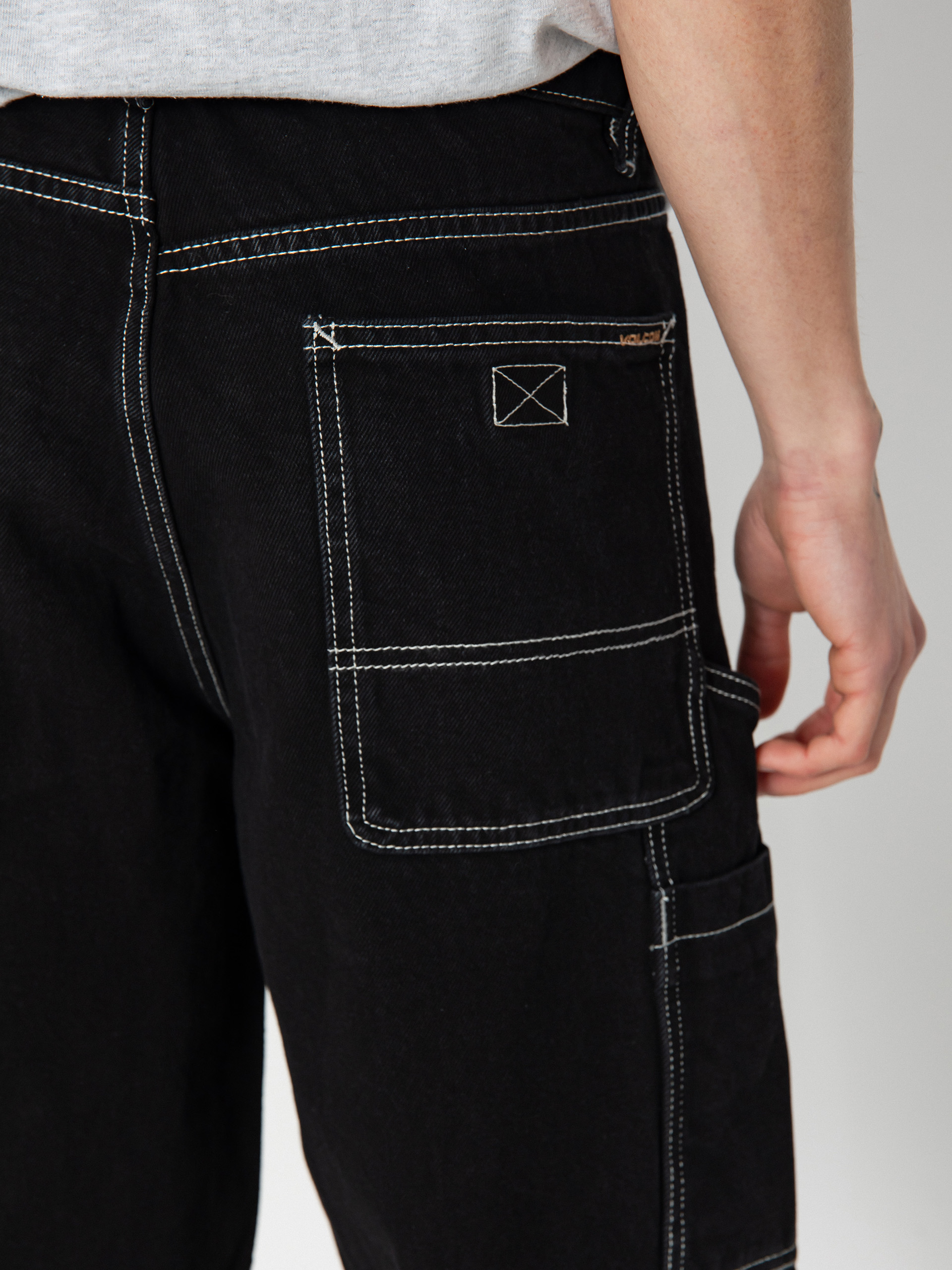 Шорти Volcom Labored Denim Utility (black)