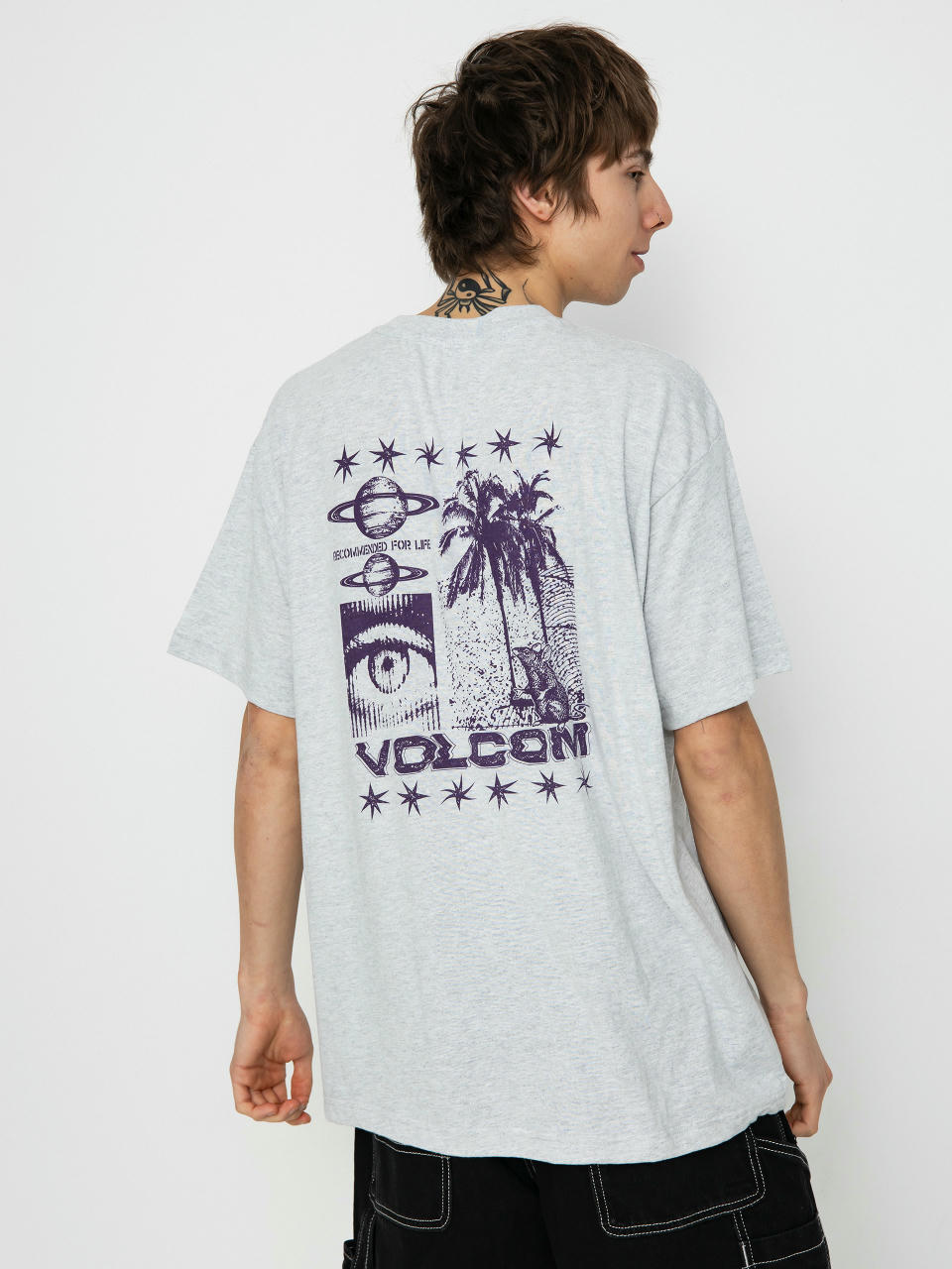 Футболка Volcom Primed Lse (bone heather)