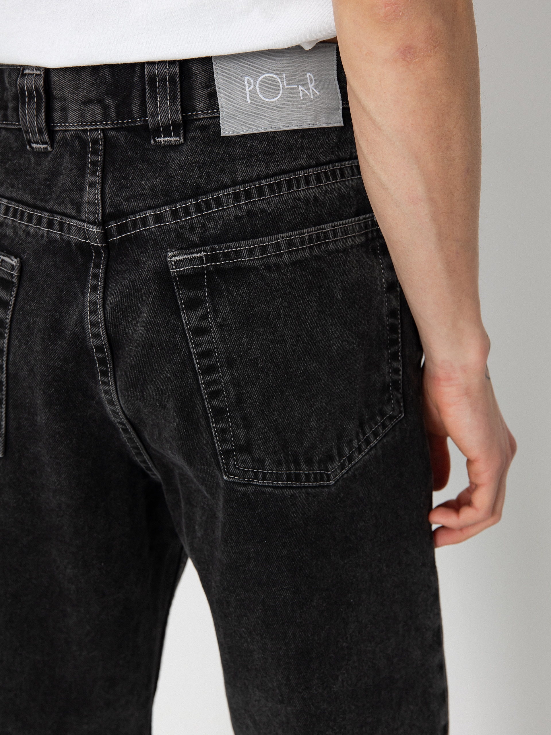 Штани Polar Skate 92! Denim (silver black)