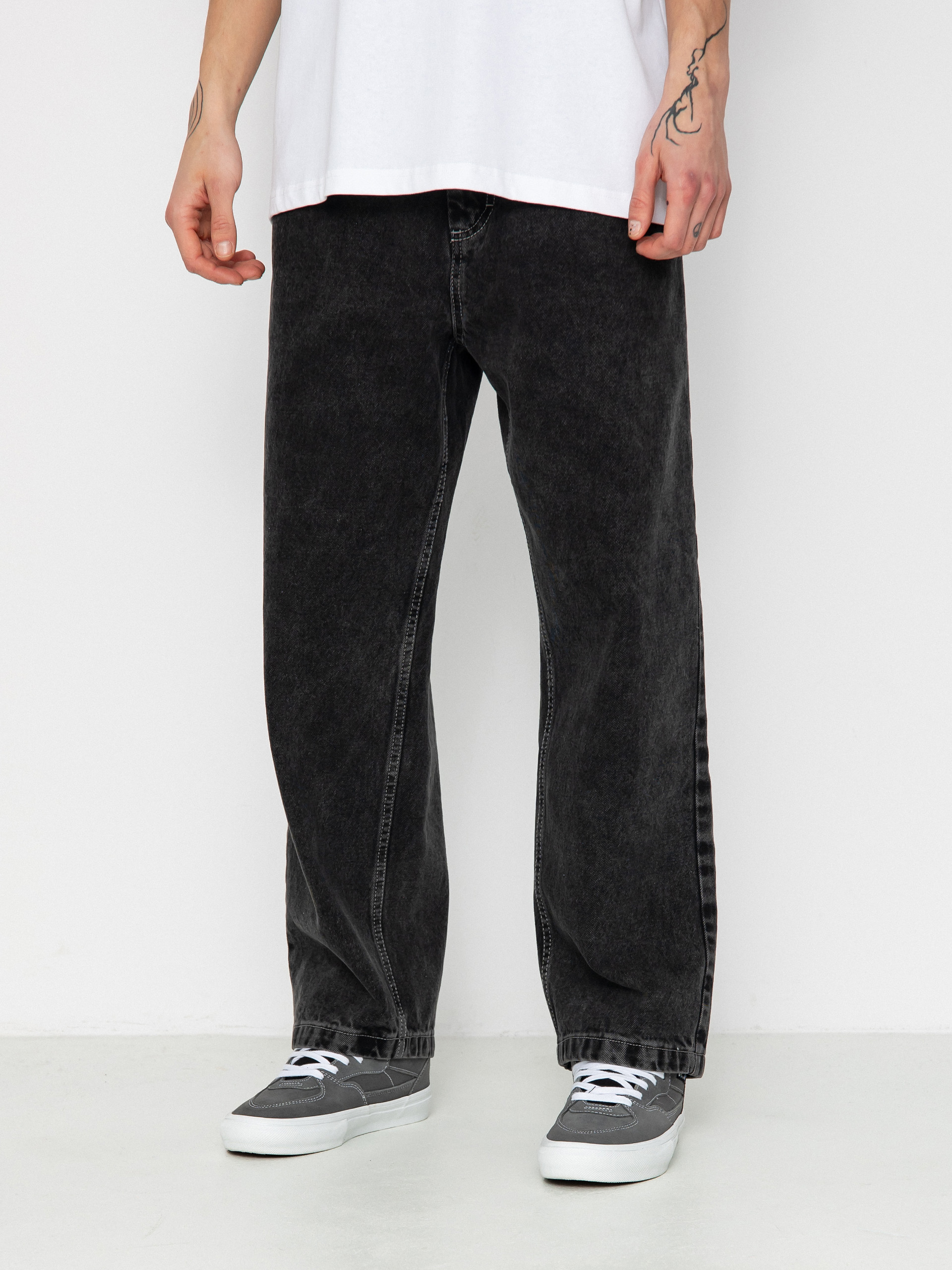 Штани Polar Skate 93! Denim (silver black)
